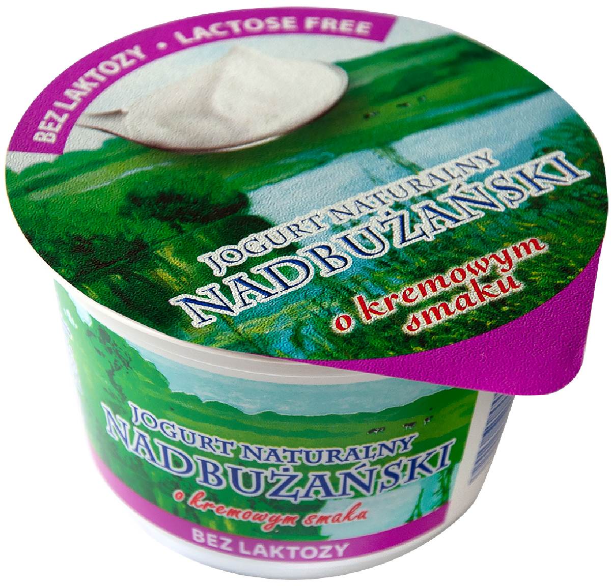 Jogurt Naturalny Nadbużański Bez Laktozy 200G