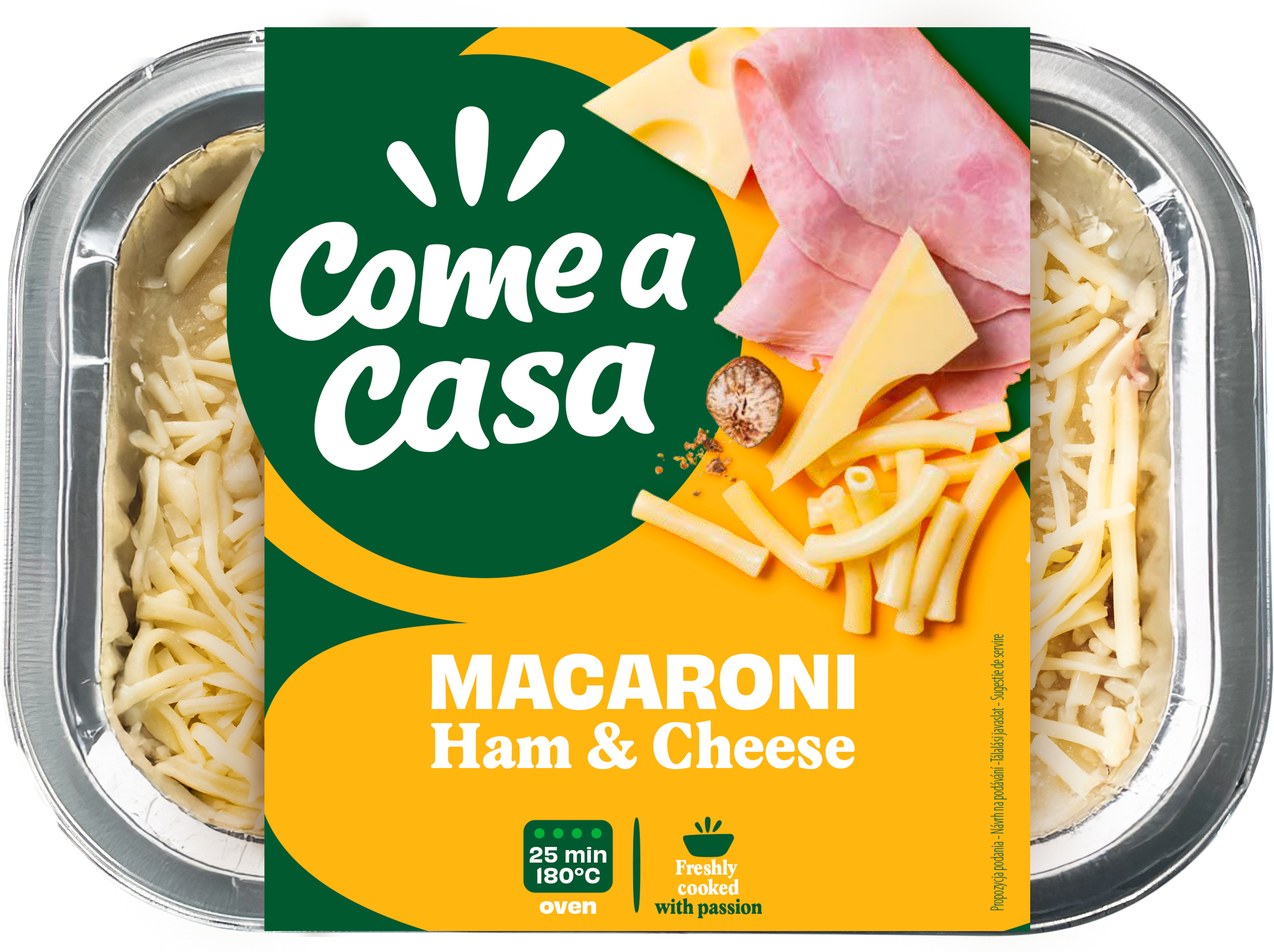 Come A Casa Macaroni Ham & Cheese 400G