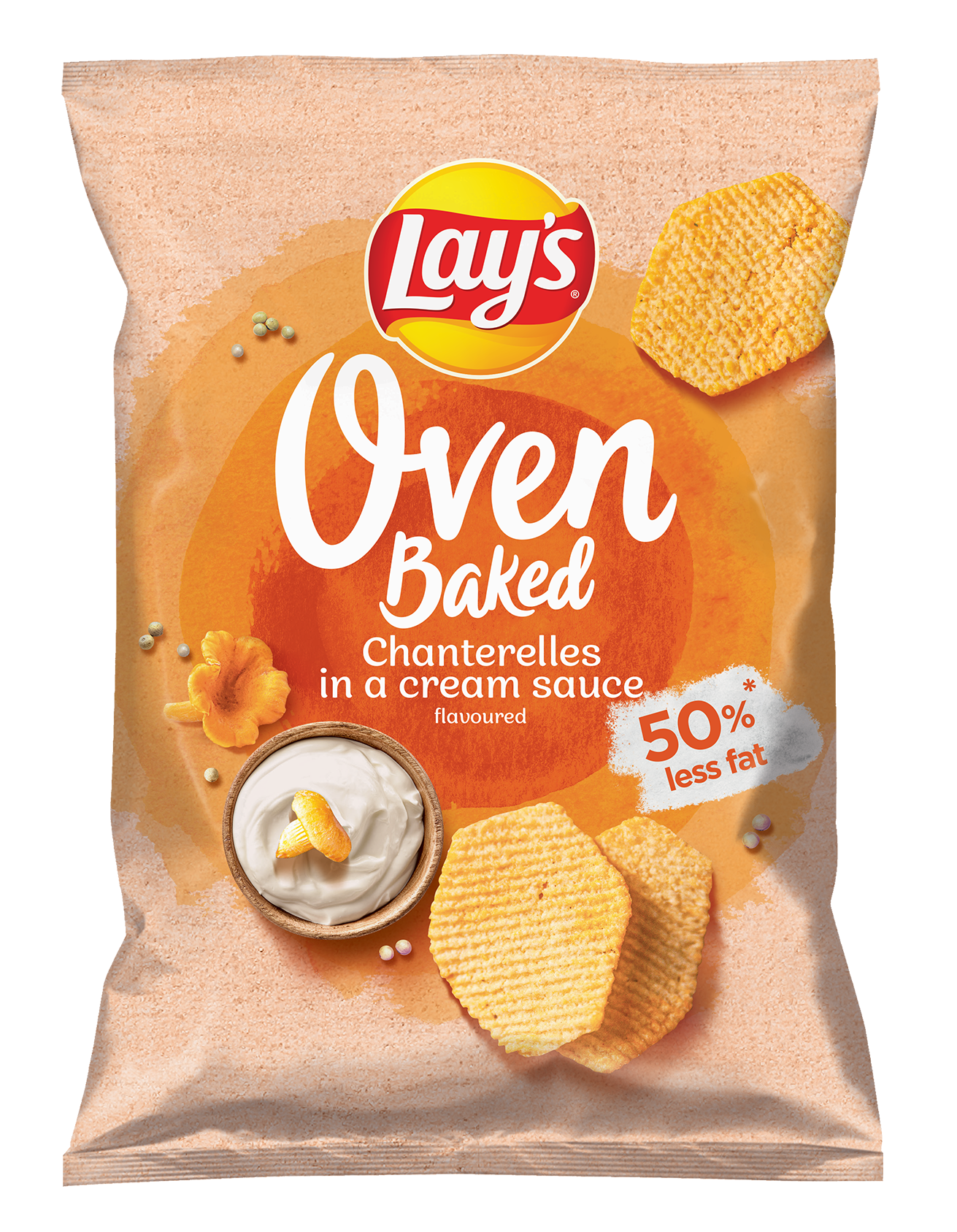 Lay'S Oven Baked Chanterelles In A Cream Sauce 110G