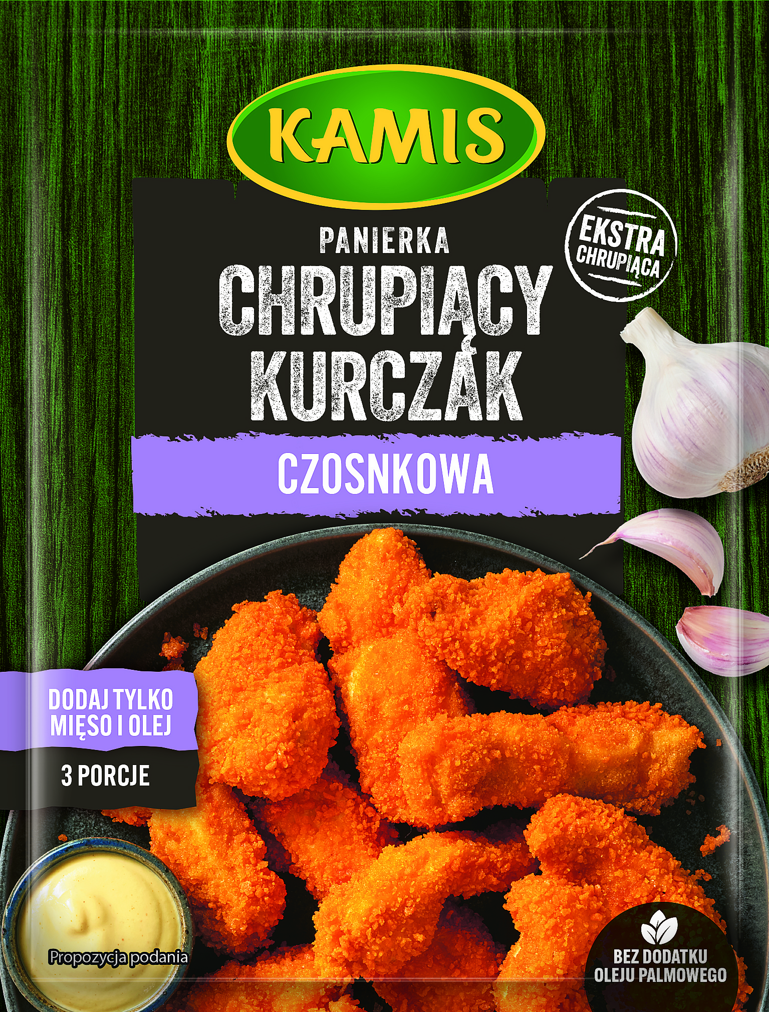 Kamis Panierka Chrupiący Kurczak Czosnkowa 70 G