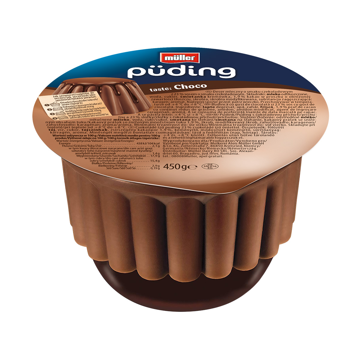 Puding Deser Choco Taste 450G