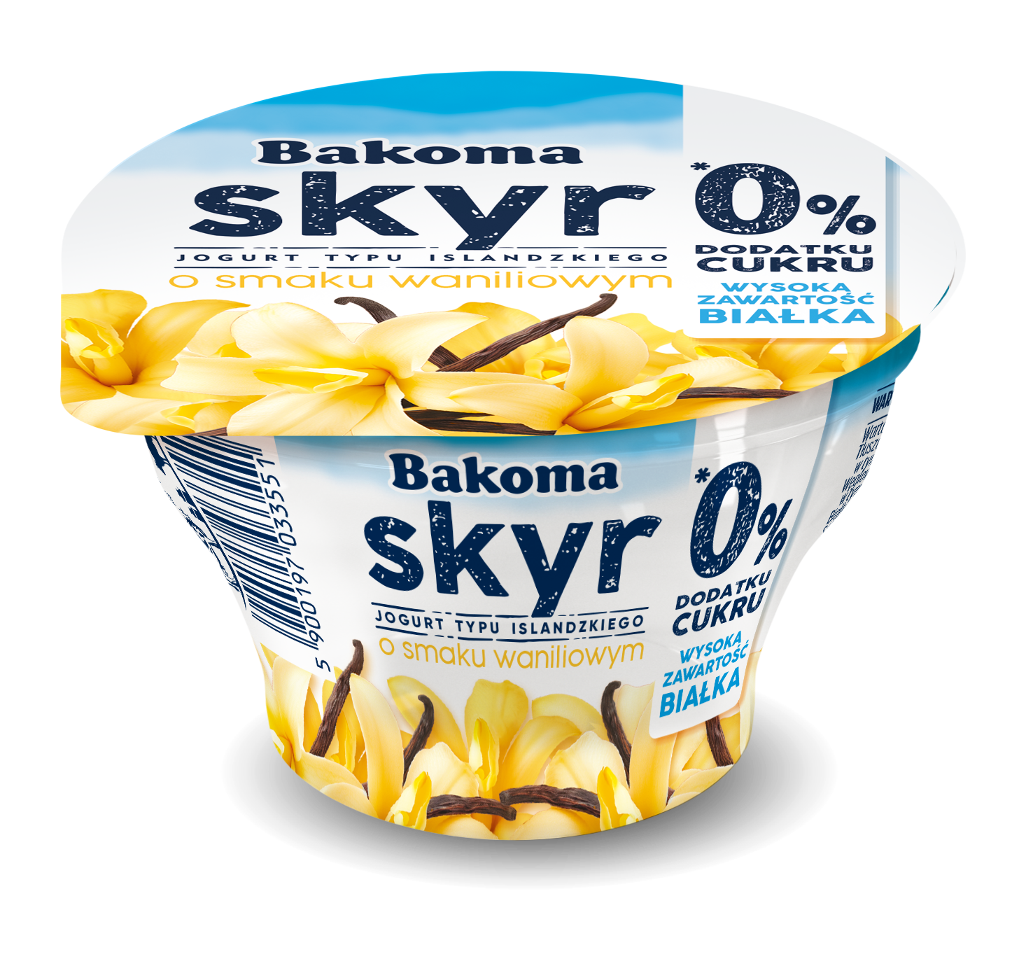 Bakoma Skyr 0% Wanilia 150G