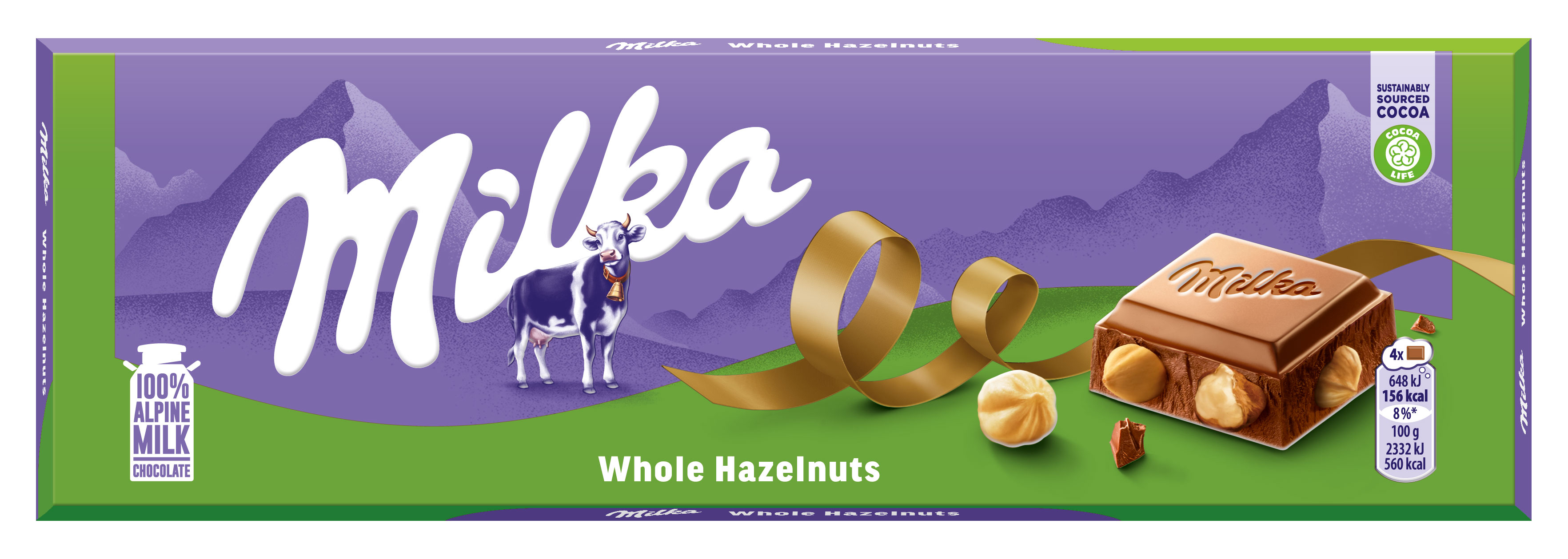 Milka Whole Nuts 250G