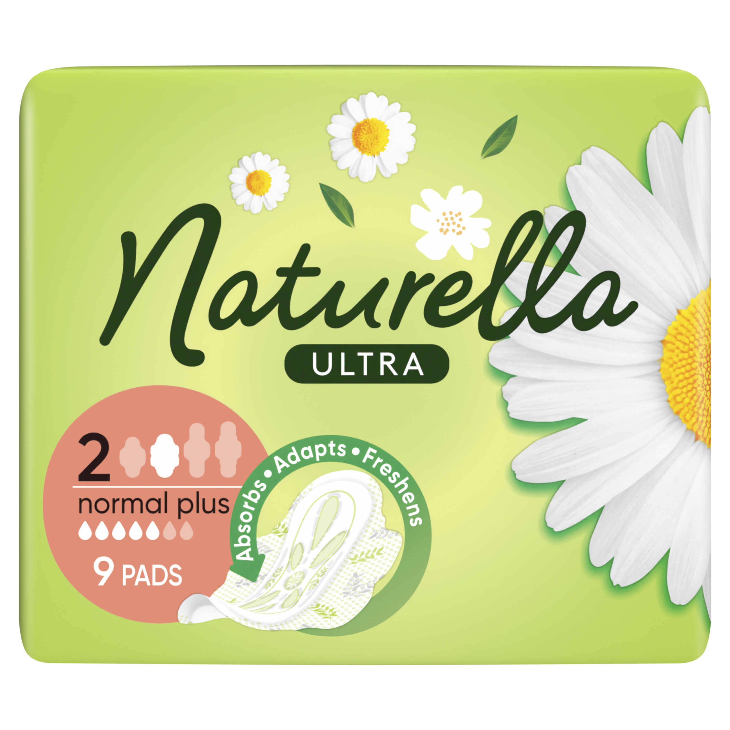 Naturella Ultra Normal Plus Zapachowe Podpaski Higieniczne, 9 Sztuk