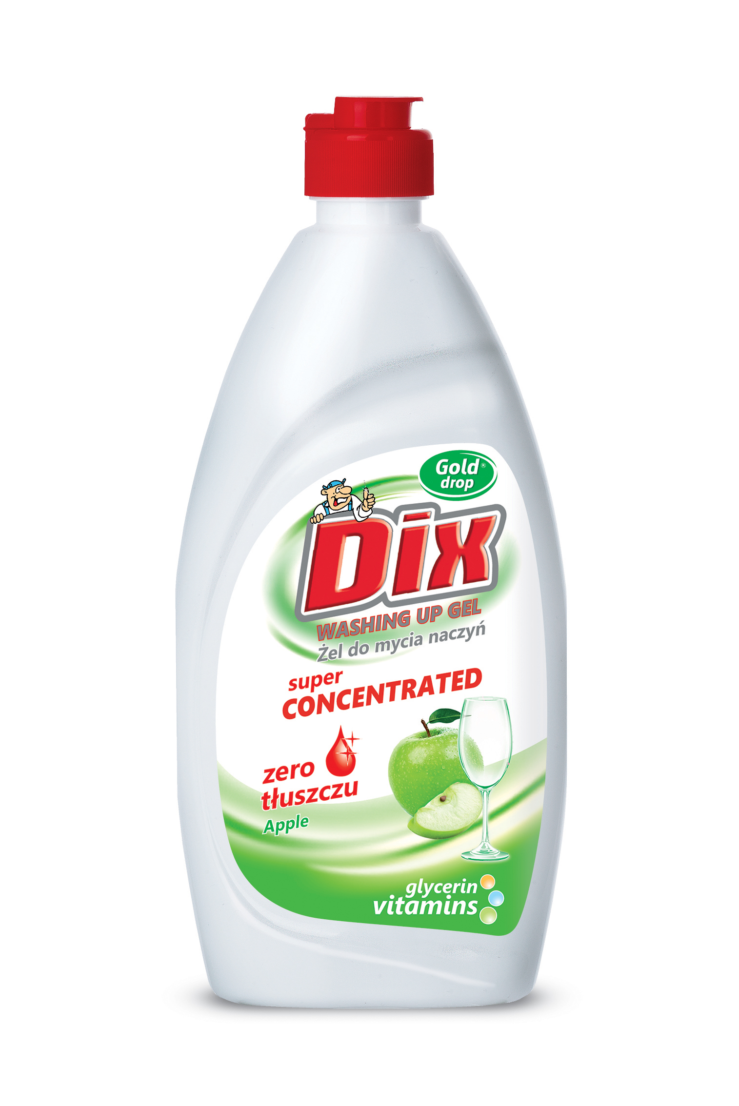 Dix Żel Do Mycia Naczyń 500Ml Apple