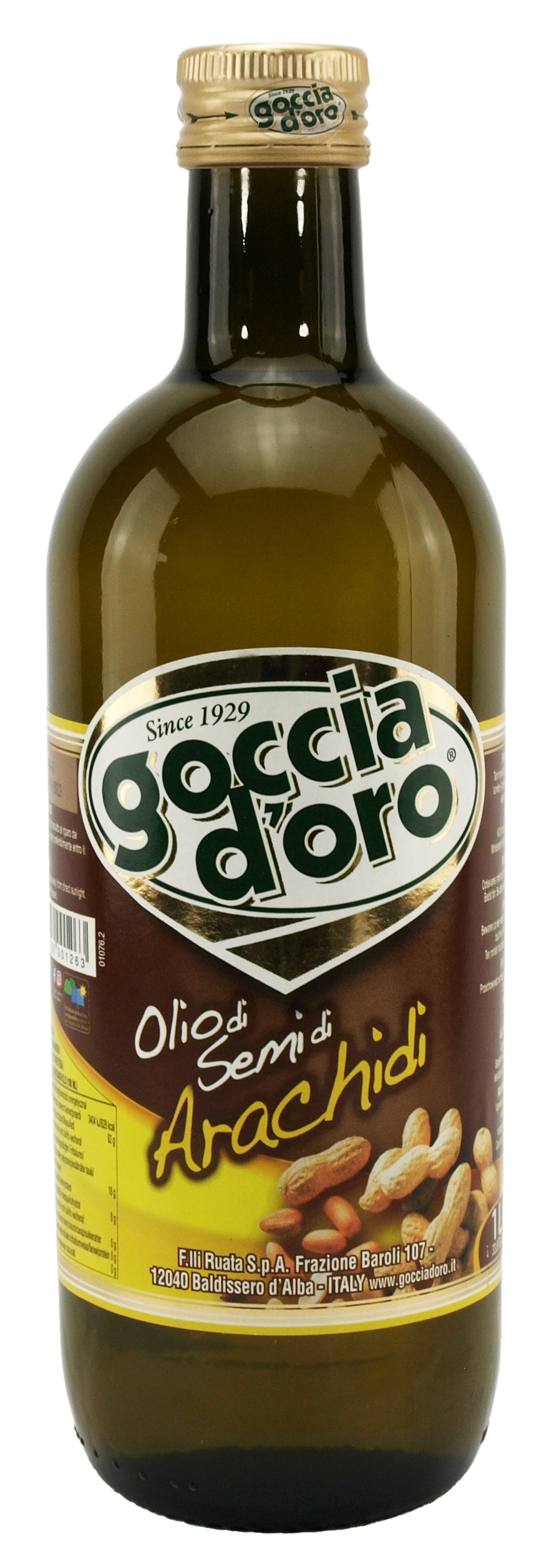 Olej Arachidowy 1 L Goccia D'Oro