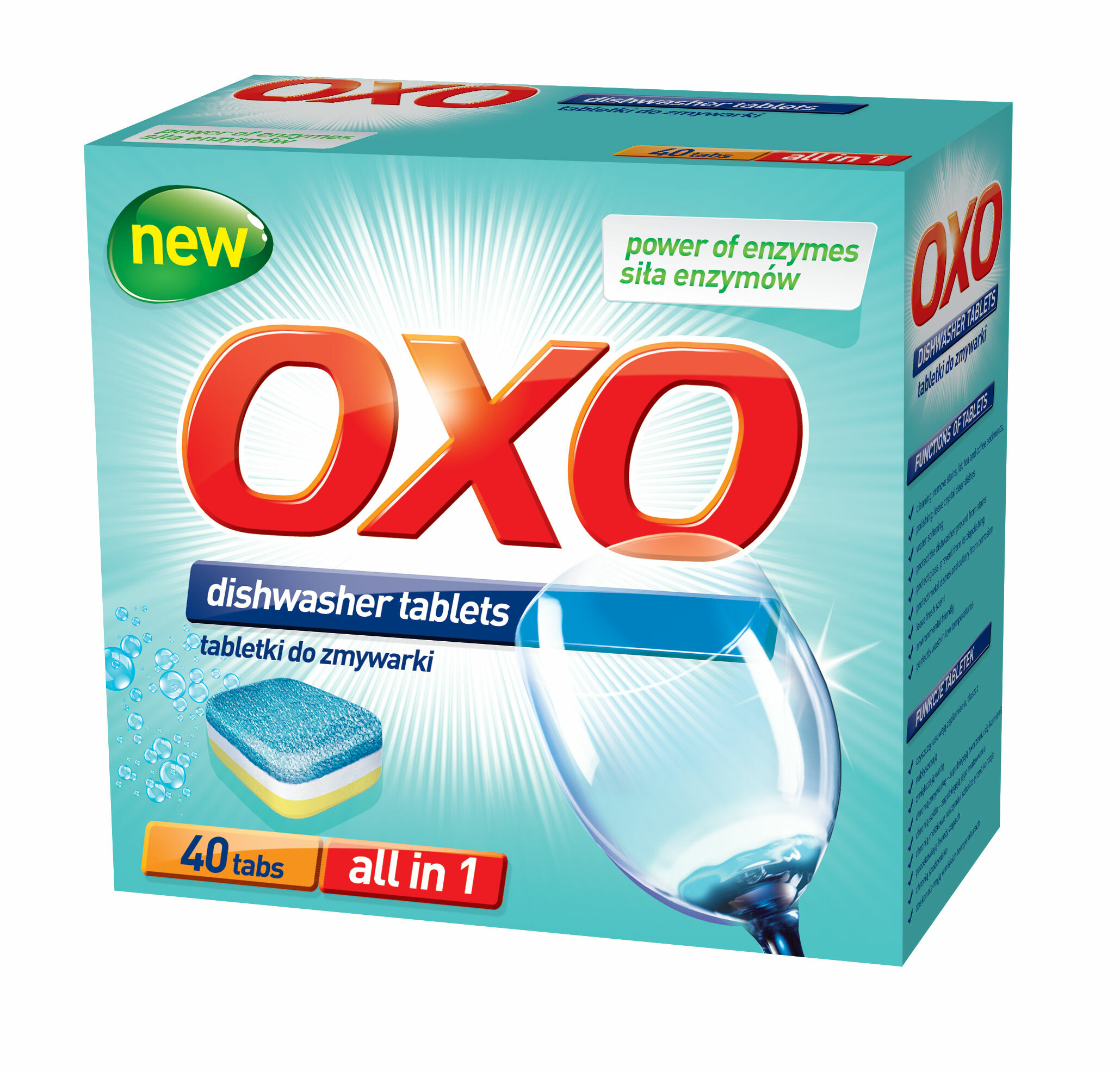 Oxo Tabletki Do Zmywarek 7W1 X 40 Tabs