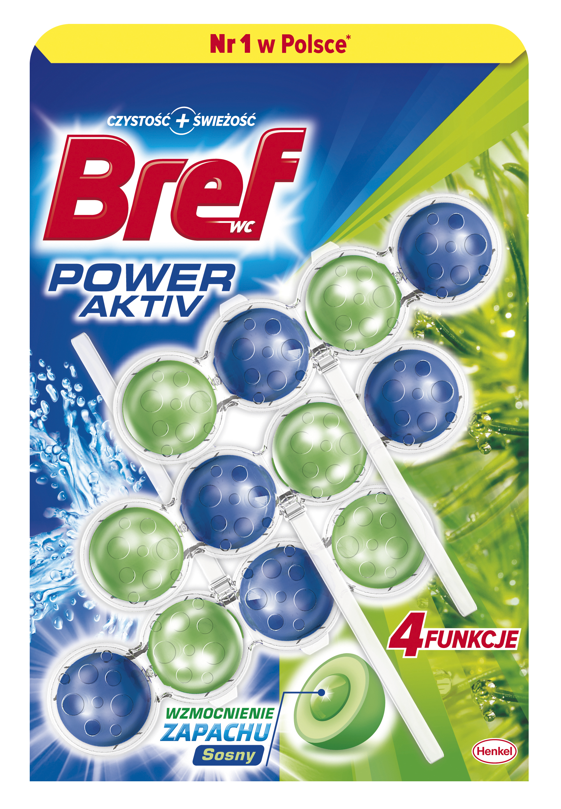 Bref Power Aktiv Pine 3X50G