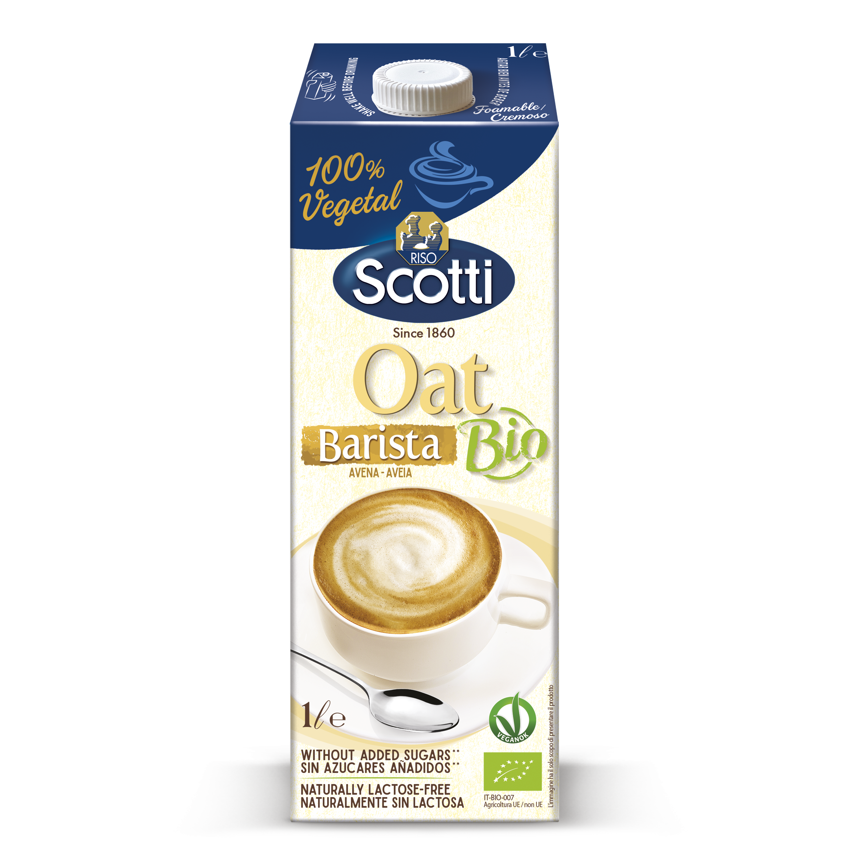Riso Scotti Oat Barista - Barista Bio Napój Owsiany 1 L