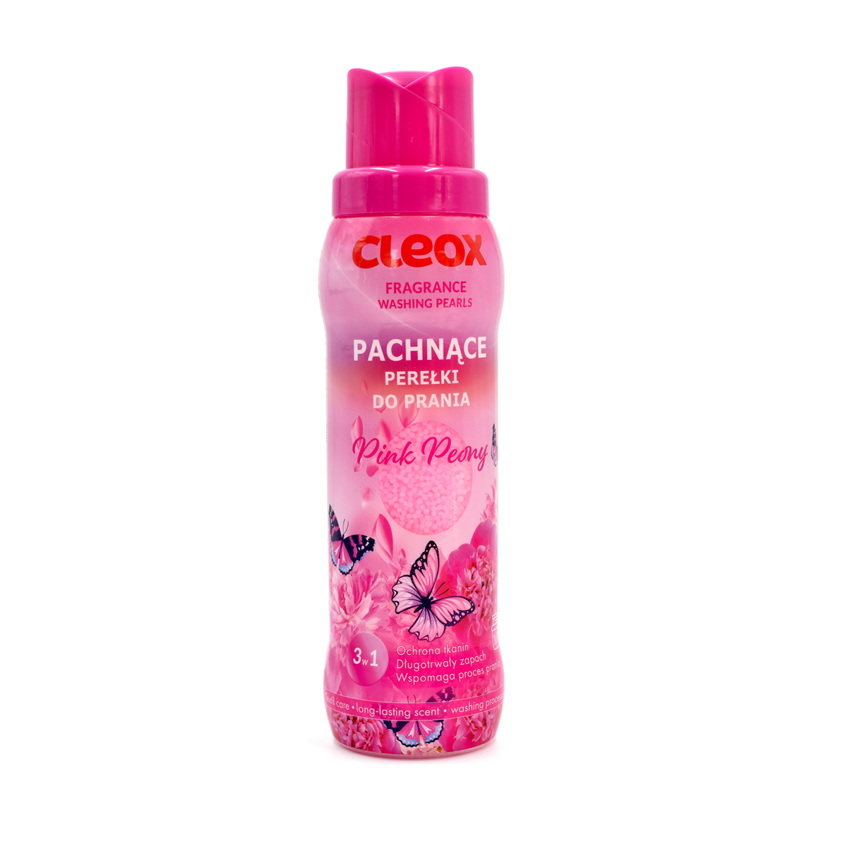 Cleox Perełki Zapachowe Do Prania Pink 360 G