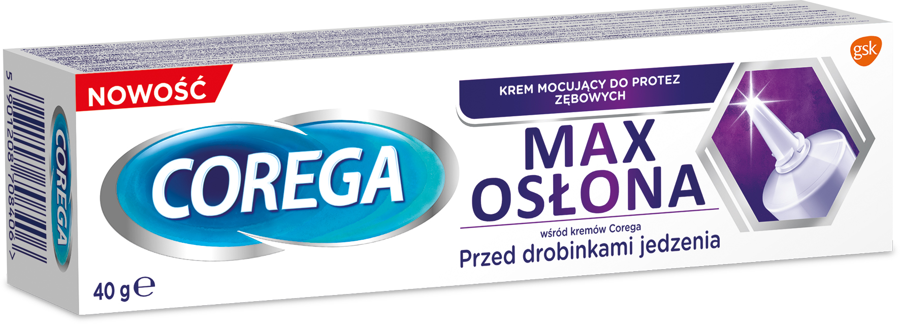 Corega Max Osłona 40G