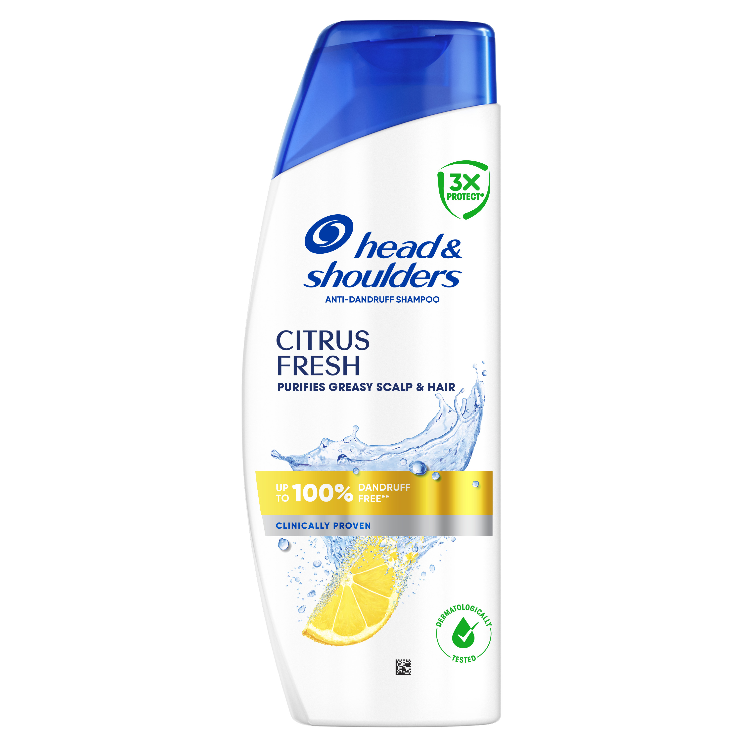 Head & Shoulders Citrus Fresh Codzienny Szampon Przeciwłupieżowy 250 Ml Do Włosów Tłustych