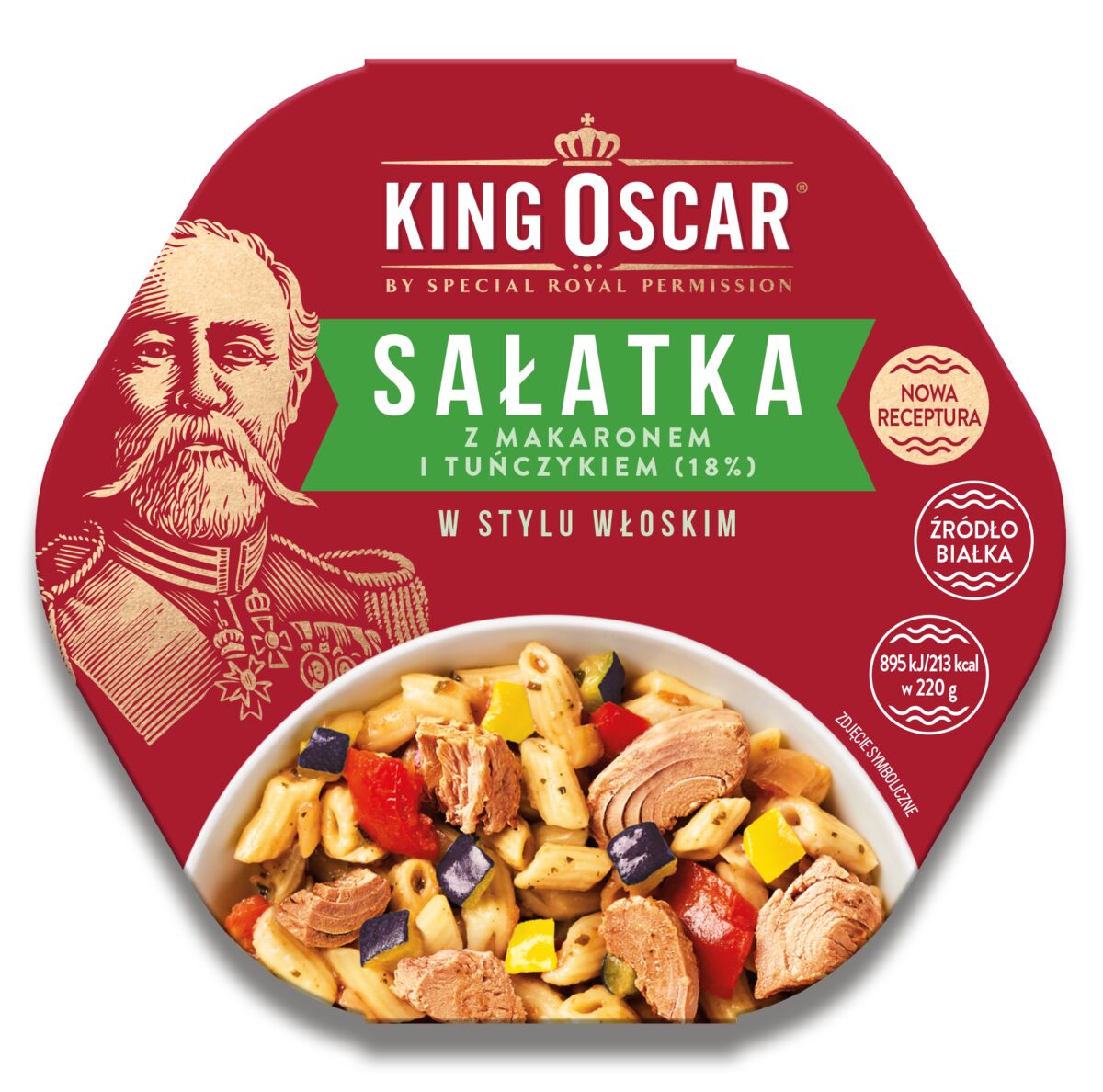 Sałatka Z Tuńczykiem W Stylu Włoskim 220G King Oscar