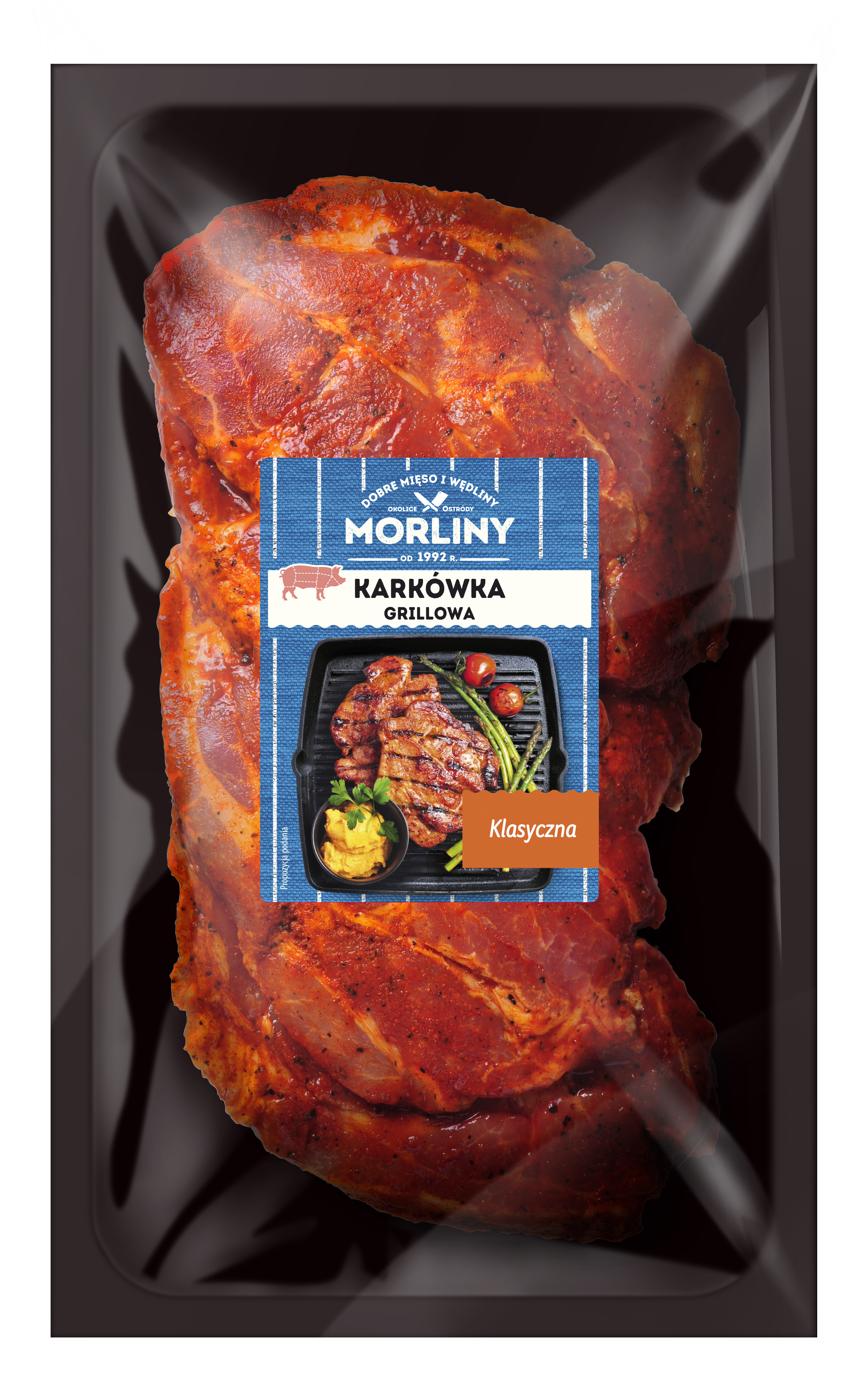 Karkówka Grillowa Klasyczna Morliny 600G