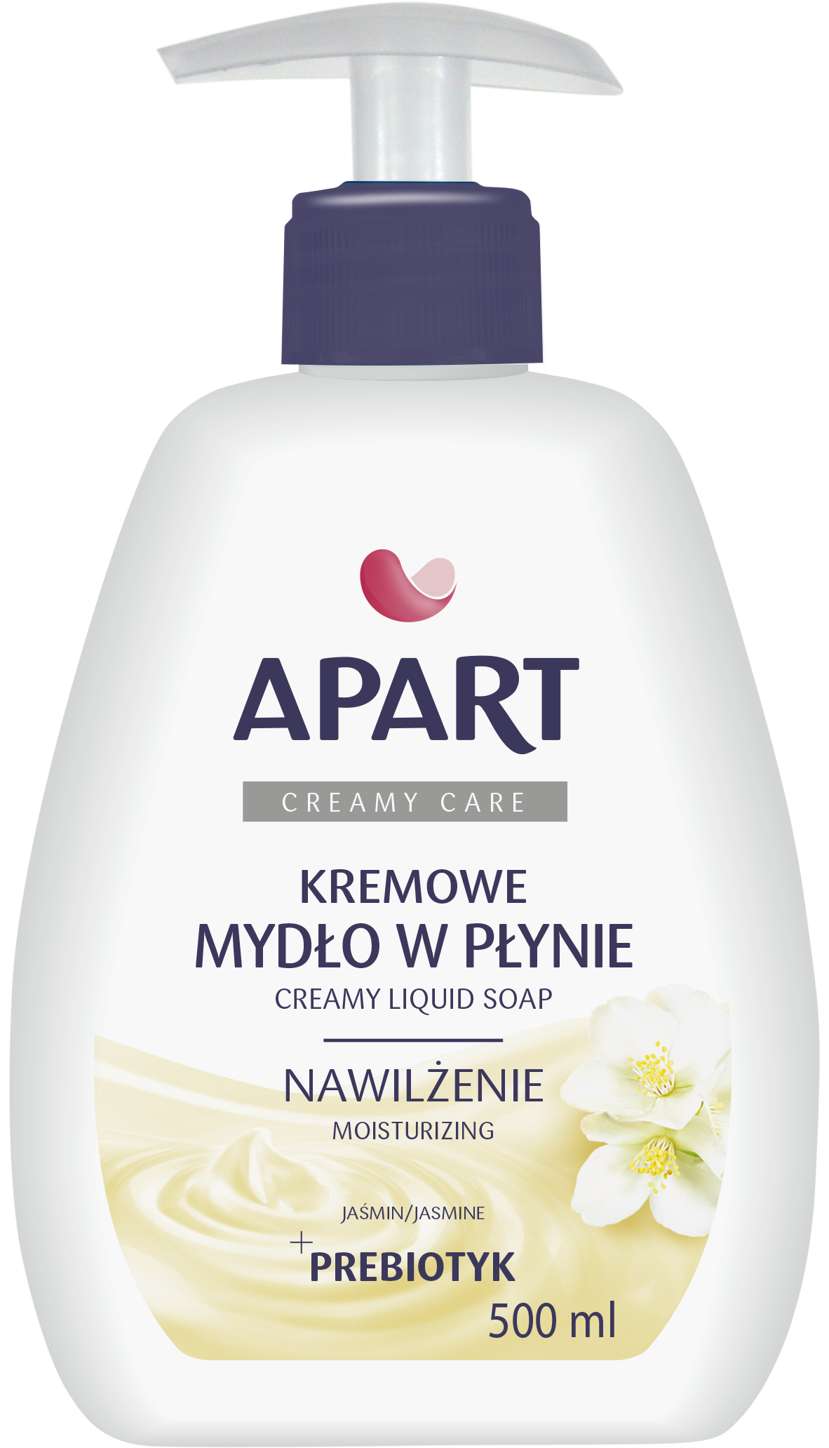 Apart Creamy Care Kremowe Mydło W Płynie 500 Ml Jaśmin