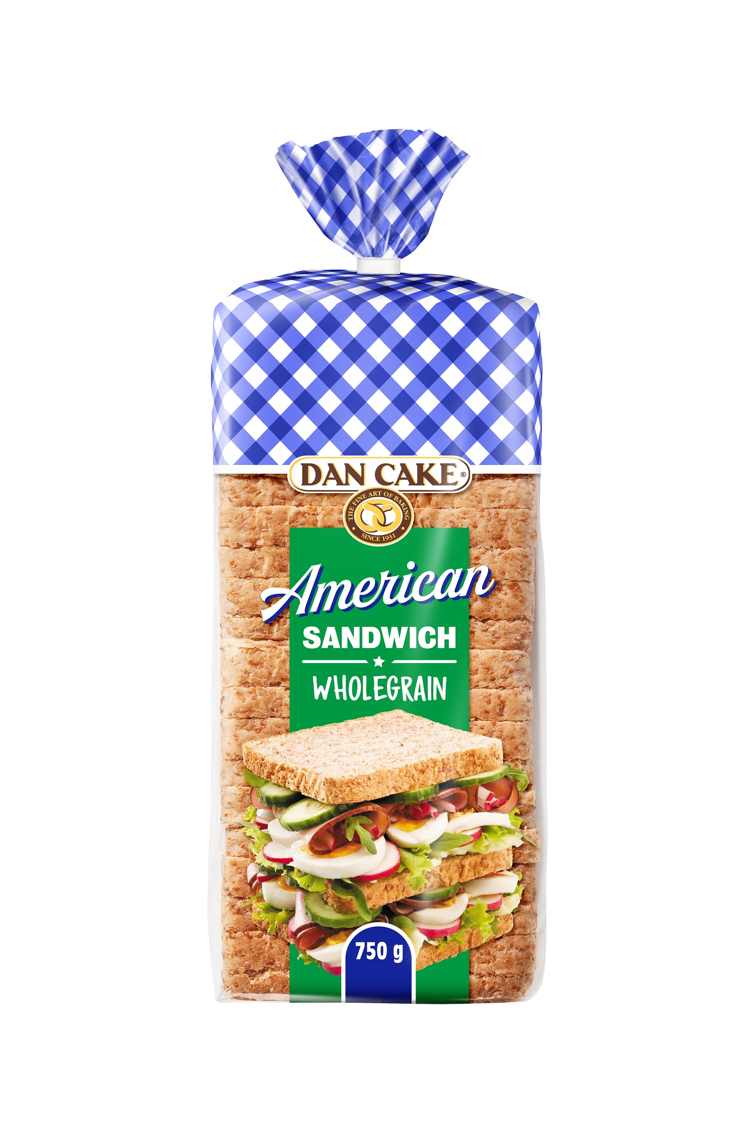 Dan Cake Sandwich Pełnoziarnisty 750G