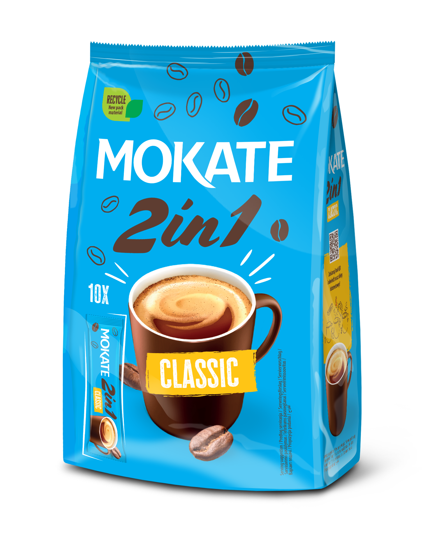 Napój Kawowy Mokate 2W1 (10 X 8G)