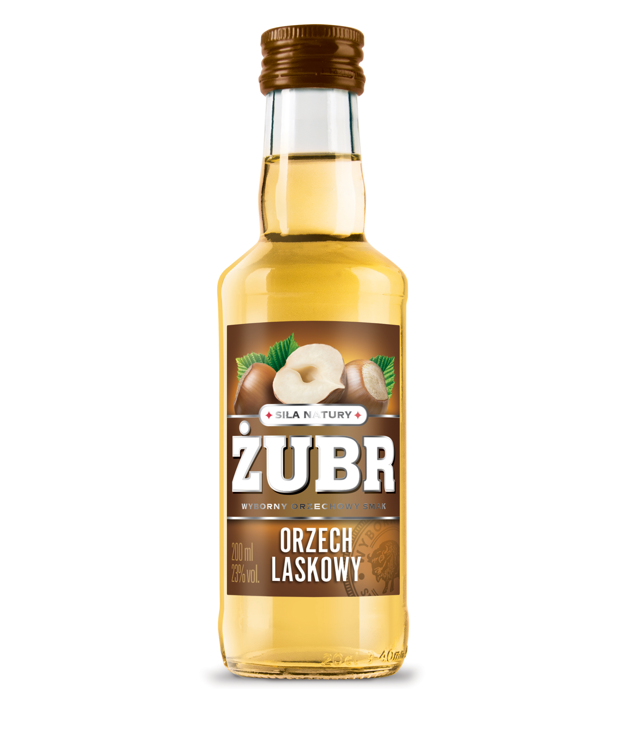 Żubr Orzech Laskowy 23% 200 Ml