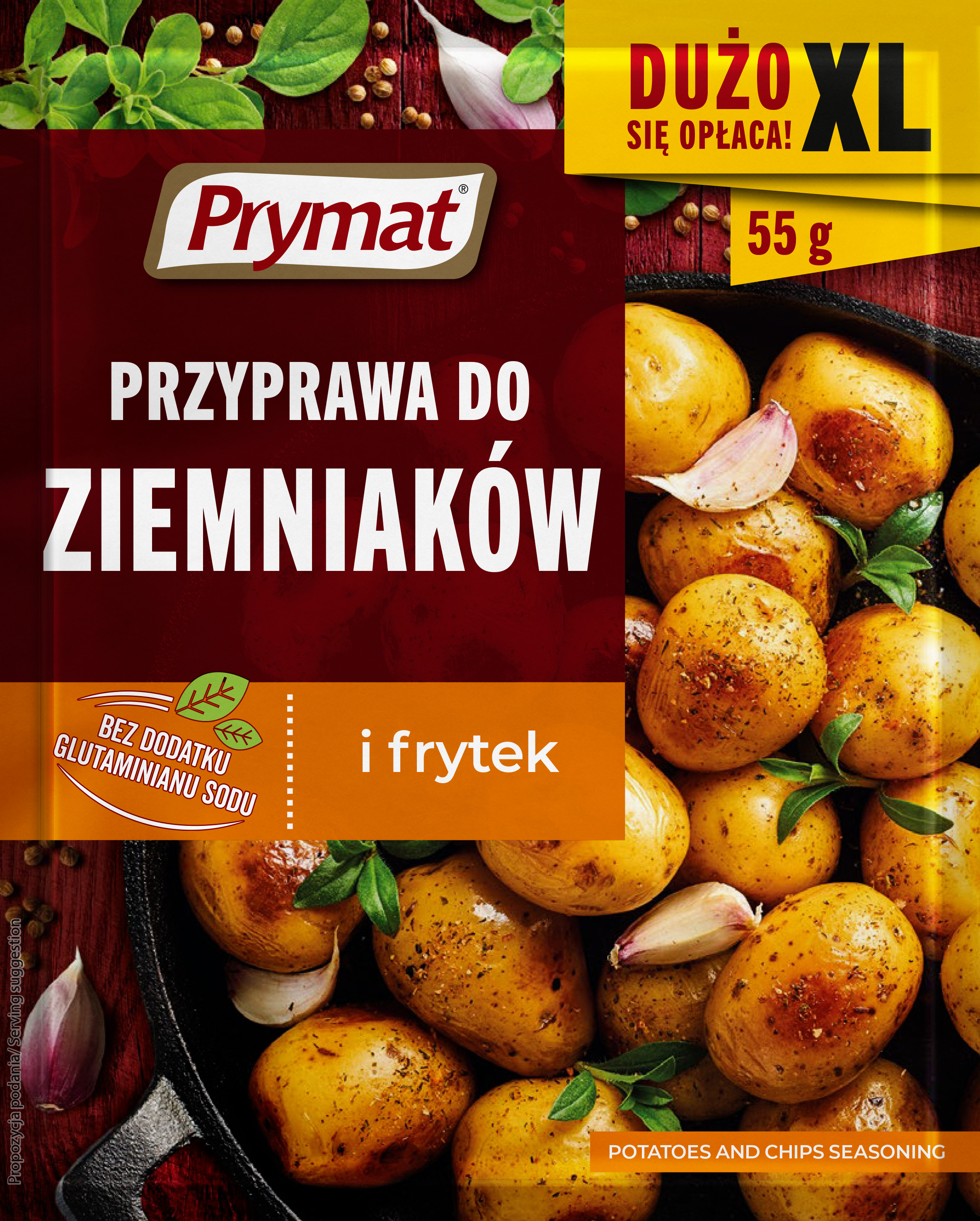 Przyprawa Do Ziemniaków I Frytek 55G Prymat