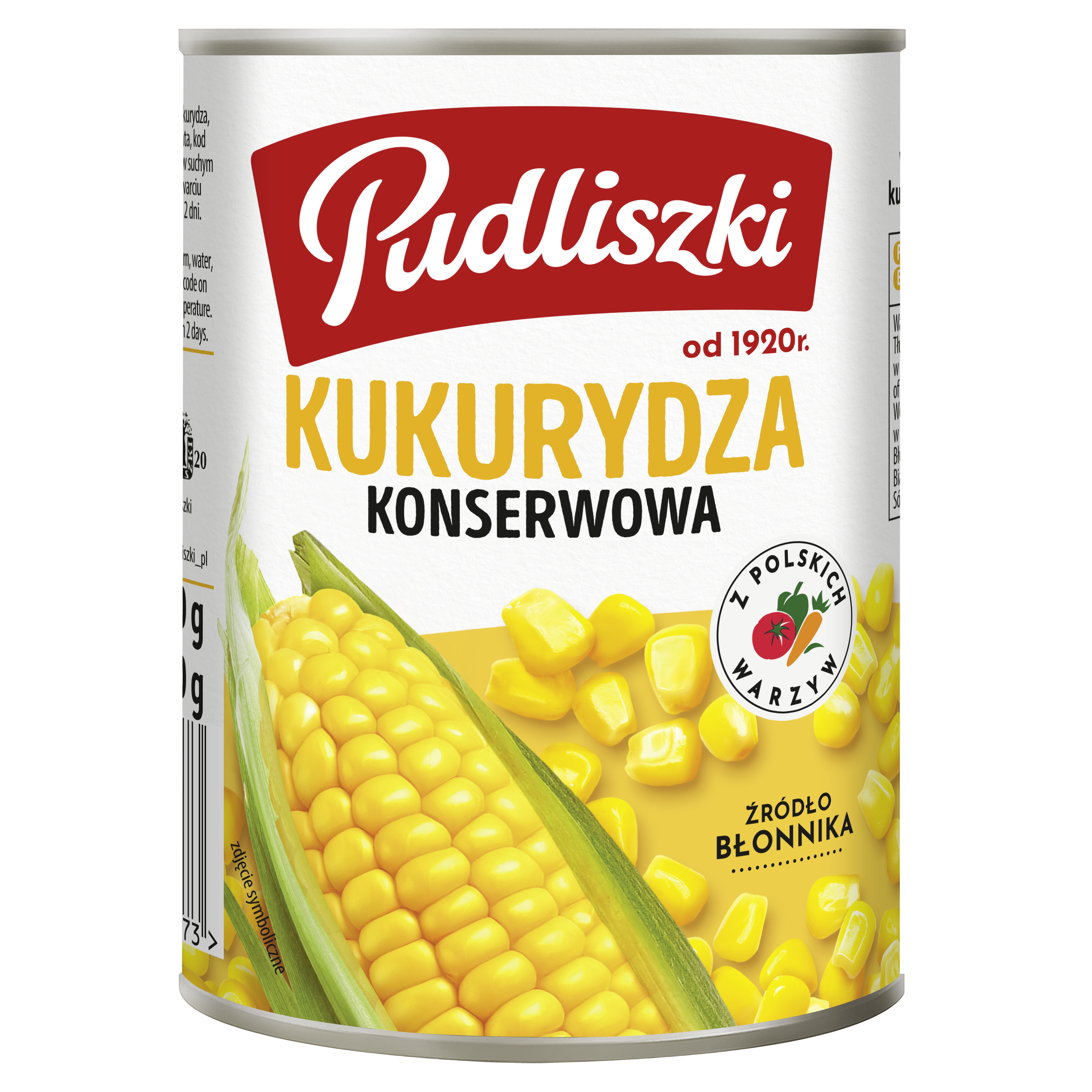 Kukurydza Konserwowa Pudliszki 400G