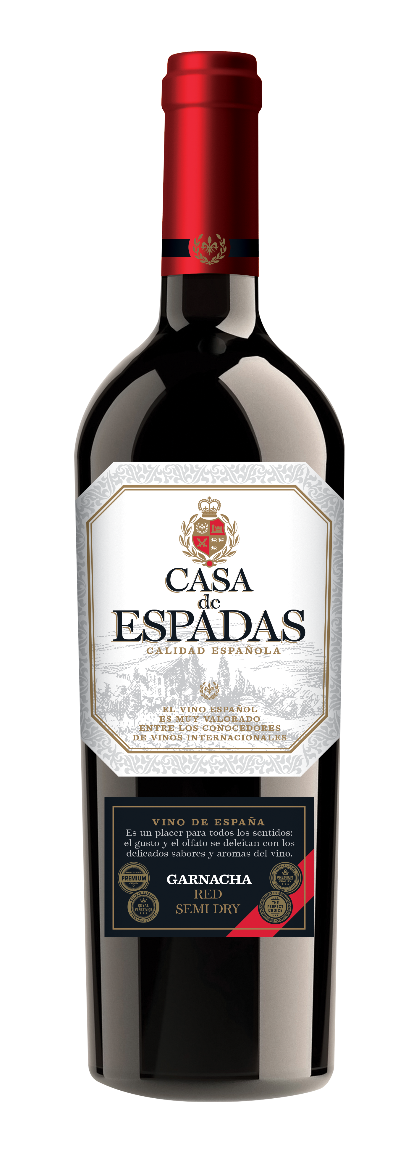 Casa De Espadas Garnacha Red Semi Dry 12,5% 0,75L