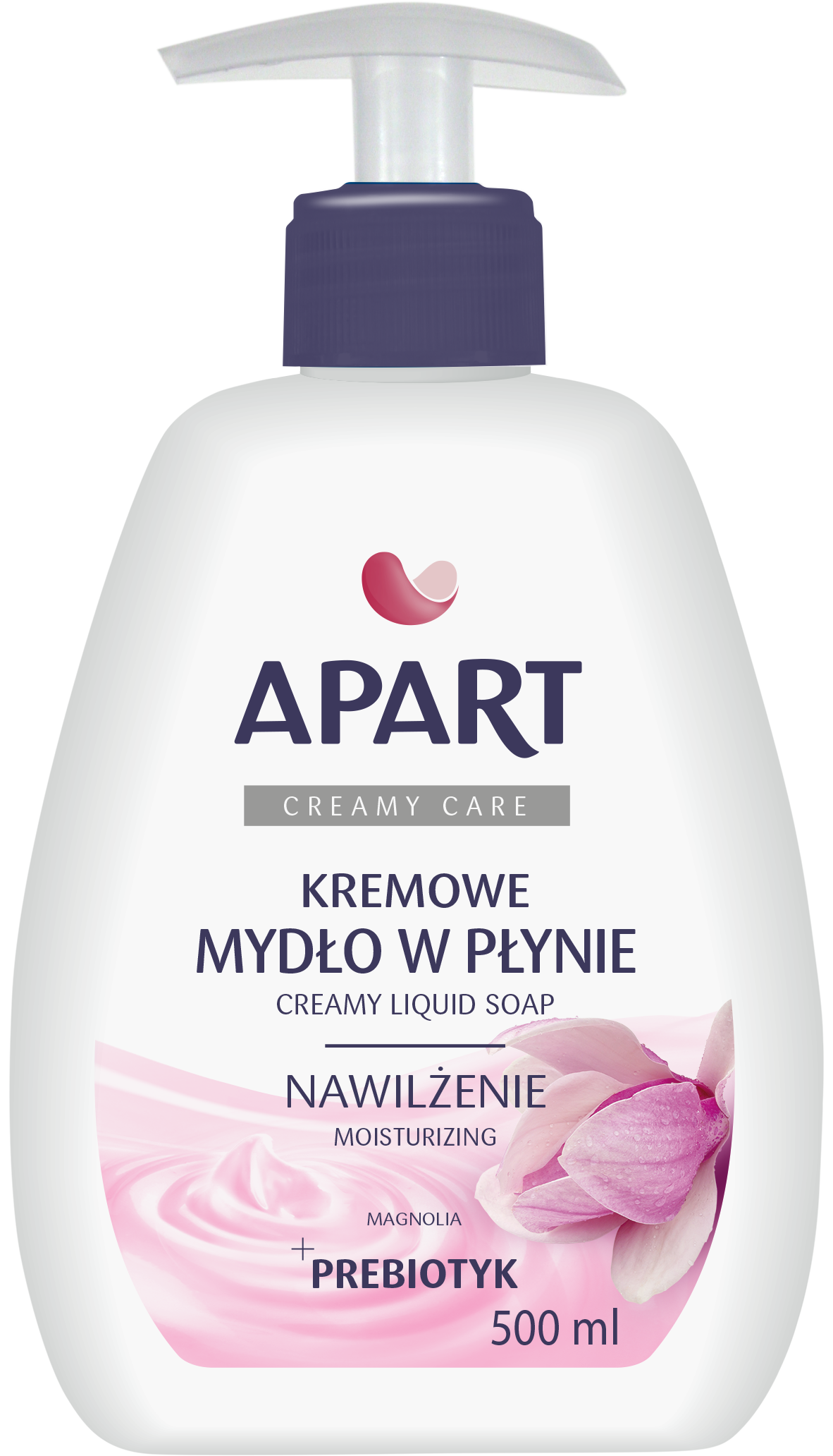 Apart Creamy Care Kremowe Mydło W Płynie 500 Ml Magnolia