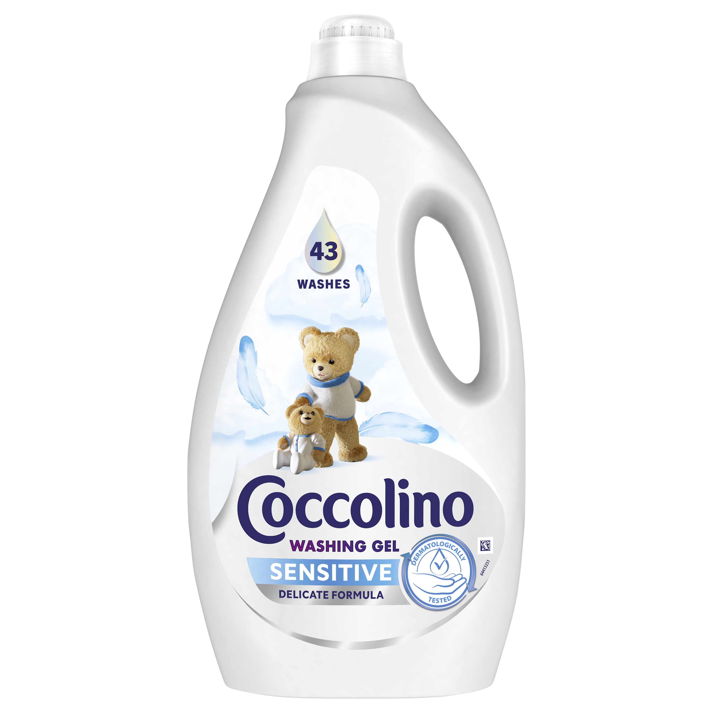 Coccolino Care Sensitive Żel Do Prania 1,72 L (43 Prania)