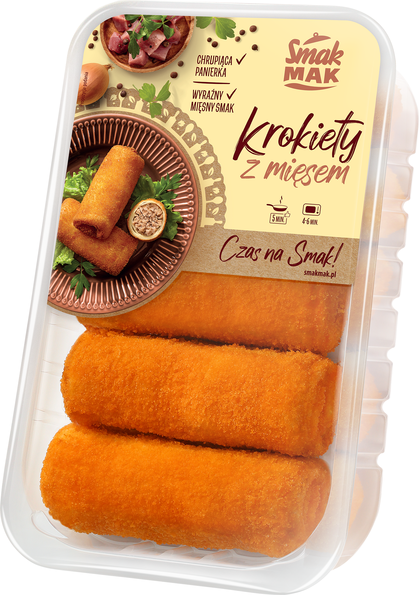 Smakmak Krokiety Z Mięsem 400 G