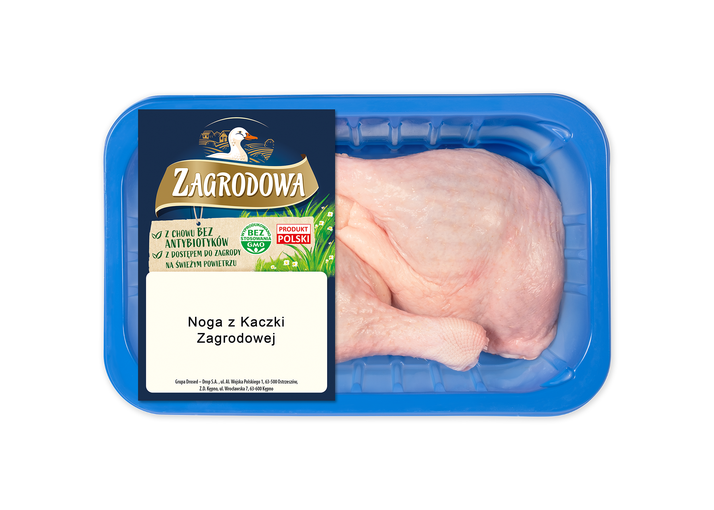 Noga Z Kaczki Zagrodowej Klasa A Świeża Map Ok. 500G