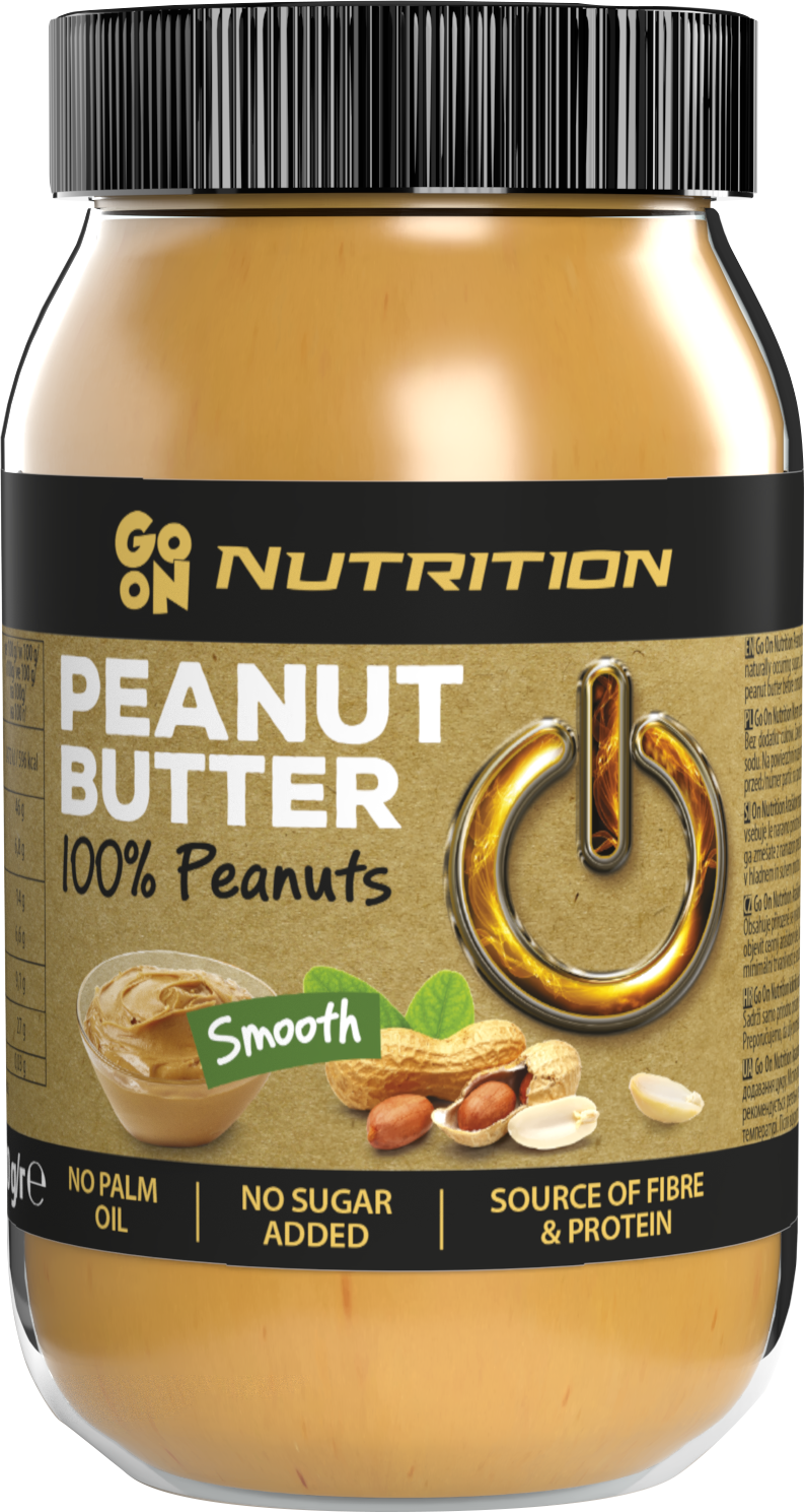 Go On Nutrition Peanut Butter Smooth 100% 900G (6Szt)