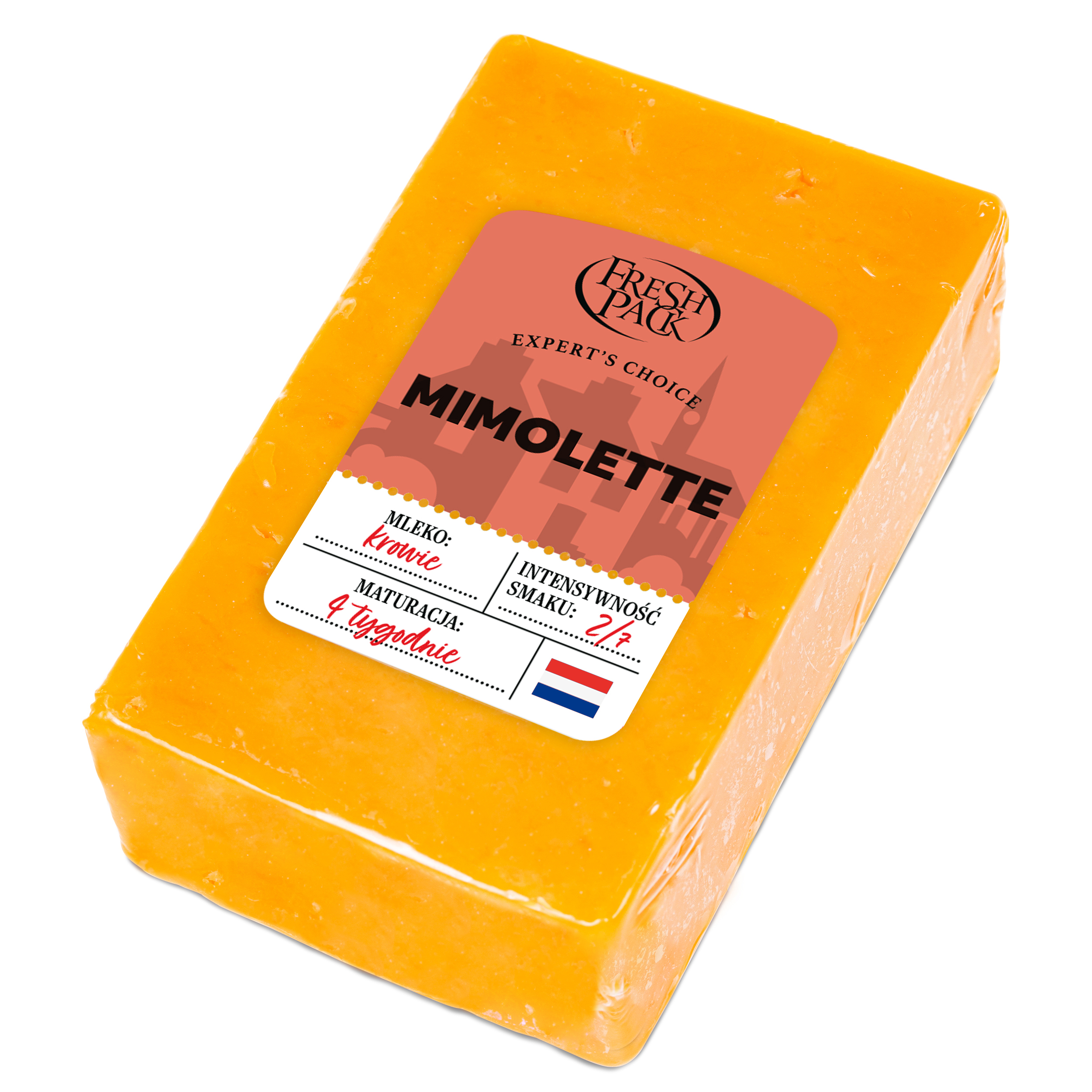 Ser Mimolette Porcja Fresh Pack Ok. 180G
