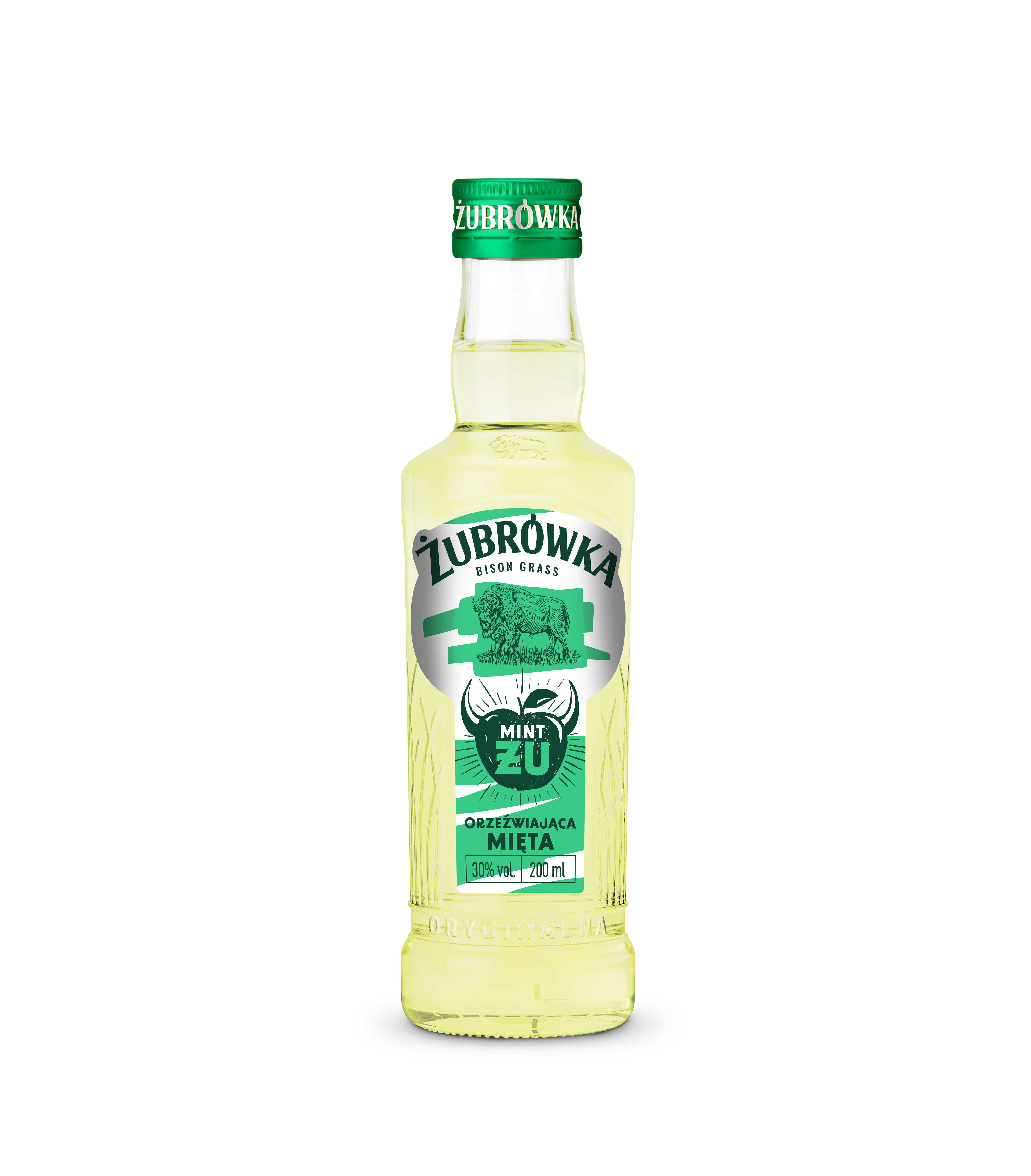 Żubrówka Żu Fresh Orzeźwiająca Mięta 200 Ml 30%