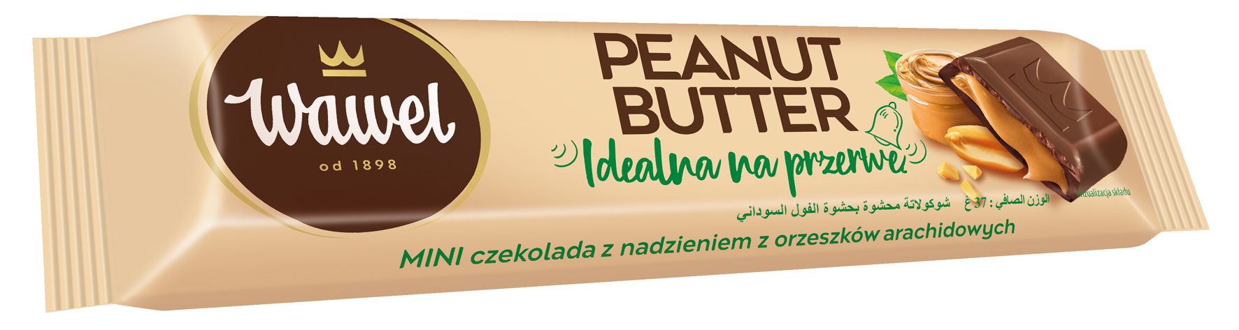 Wawel Miniczekolada Peanut Butter 37G