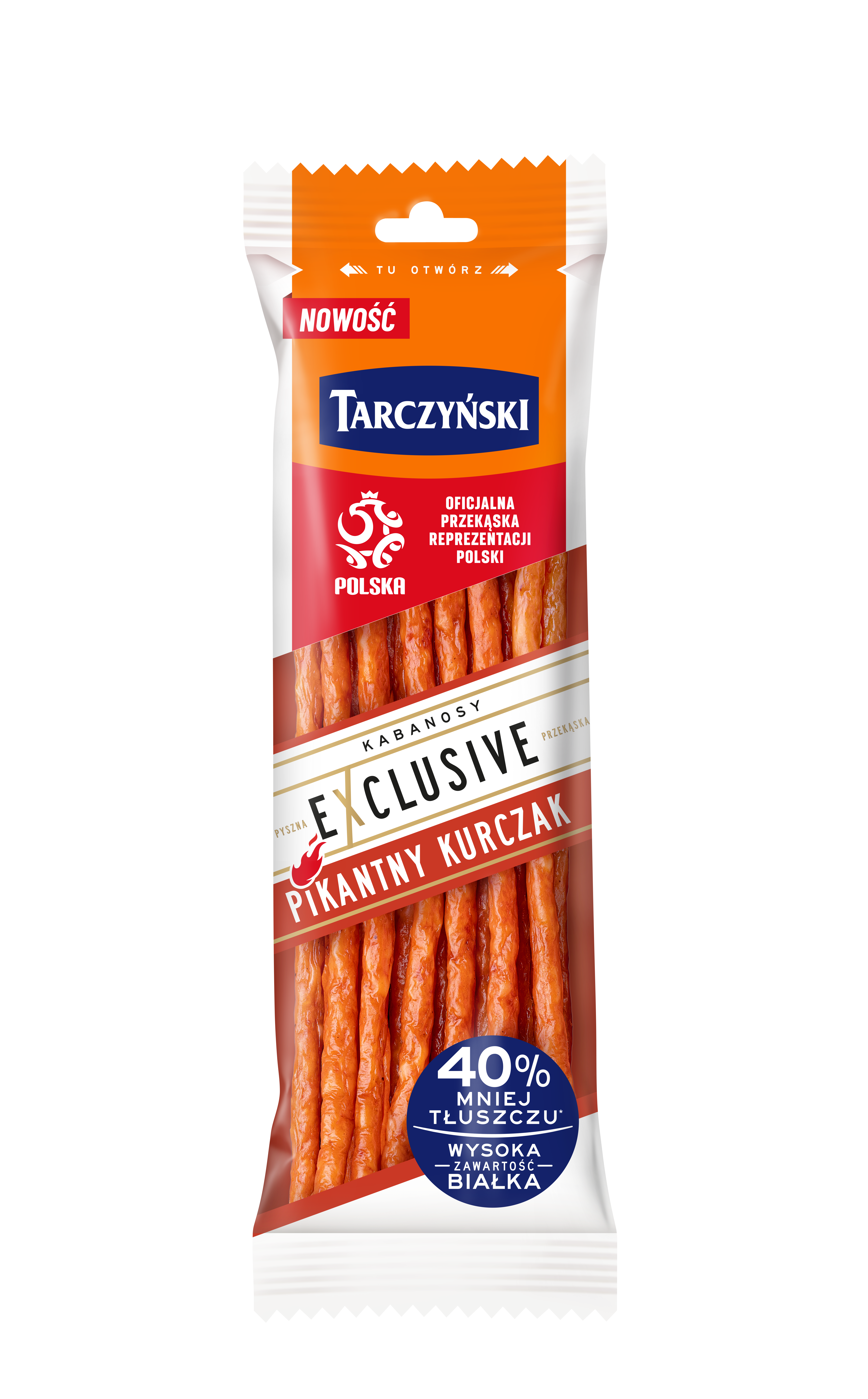 Kabanosy Exclusive Pikantny Kurczak 90 G Tarczyński