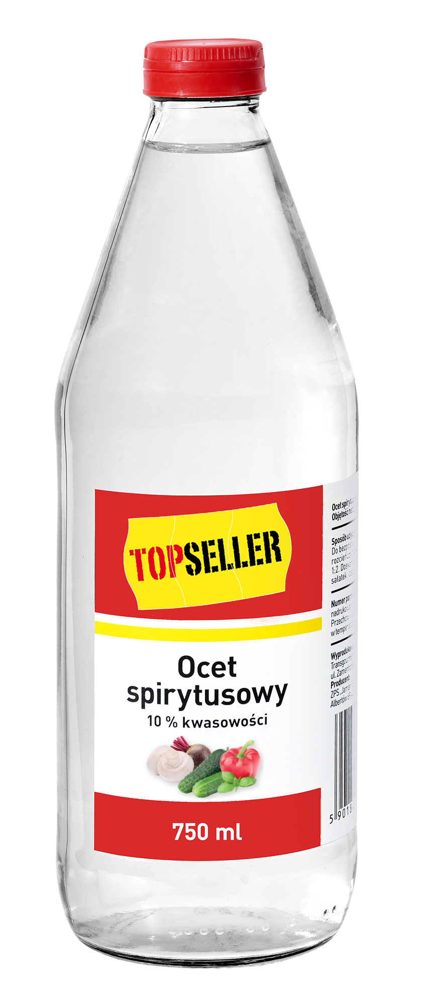 Topseller Ocet Spirytusowy 10 % 750 Ml