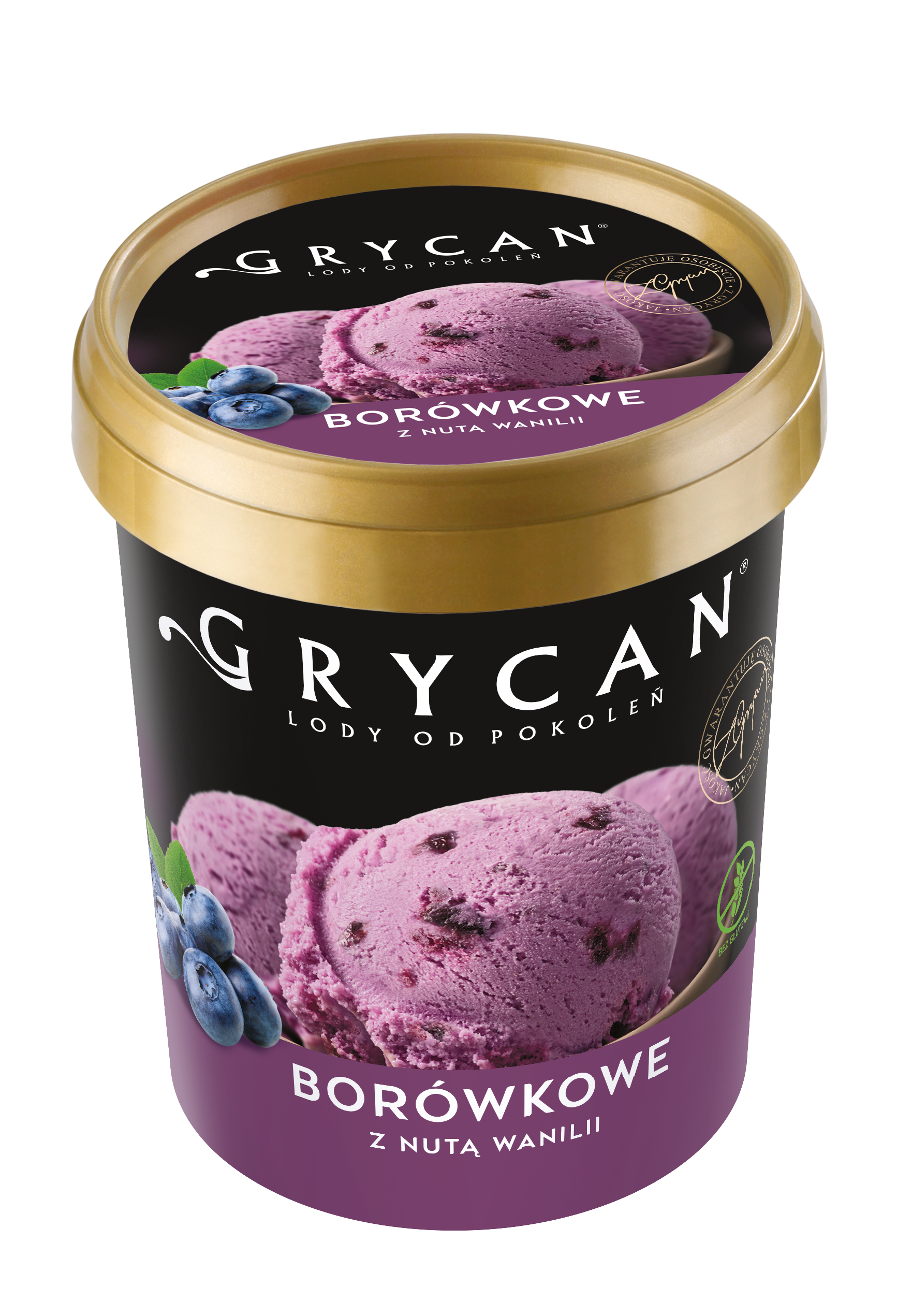 Grycan Lody Familijne Borówkowe Z Nutą Wanilii 500Ml