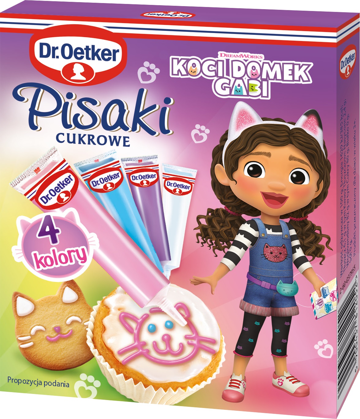 Dr. Oetker Pisaki Cukrowe Koci Domek Gabi 76 G