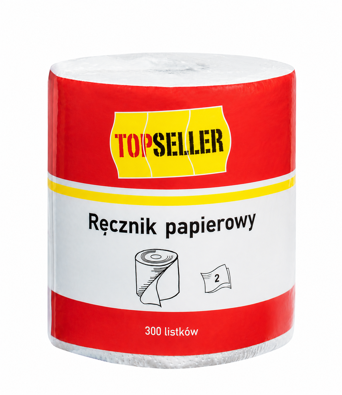 Topseller Ręcznik Papierowy 300 Listków 2 – Warstwowy