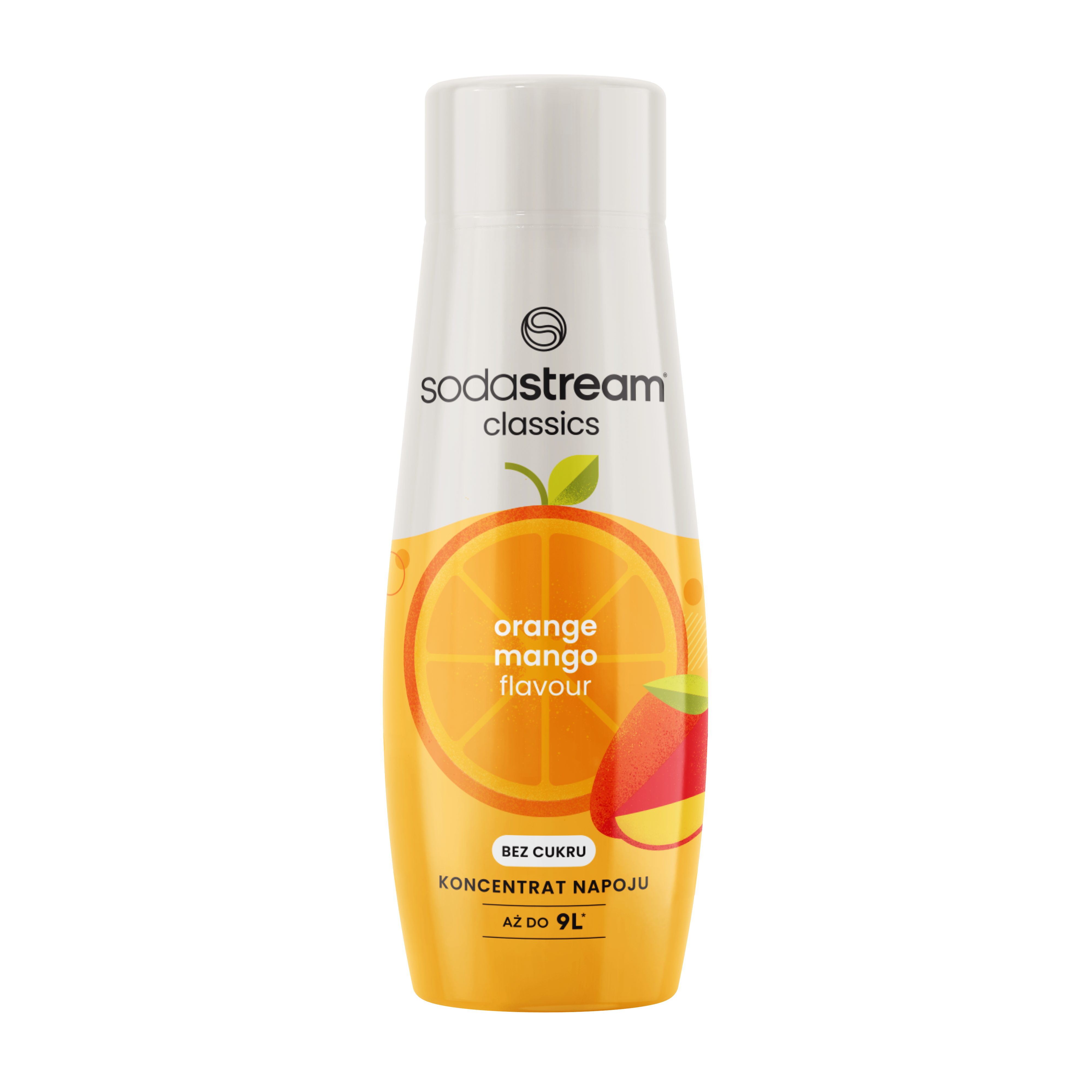 Syrop Sodastream Zero Pomarańcza Z Mango 440 Ml