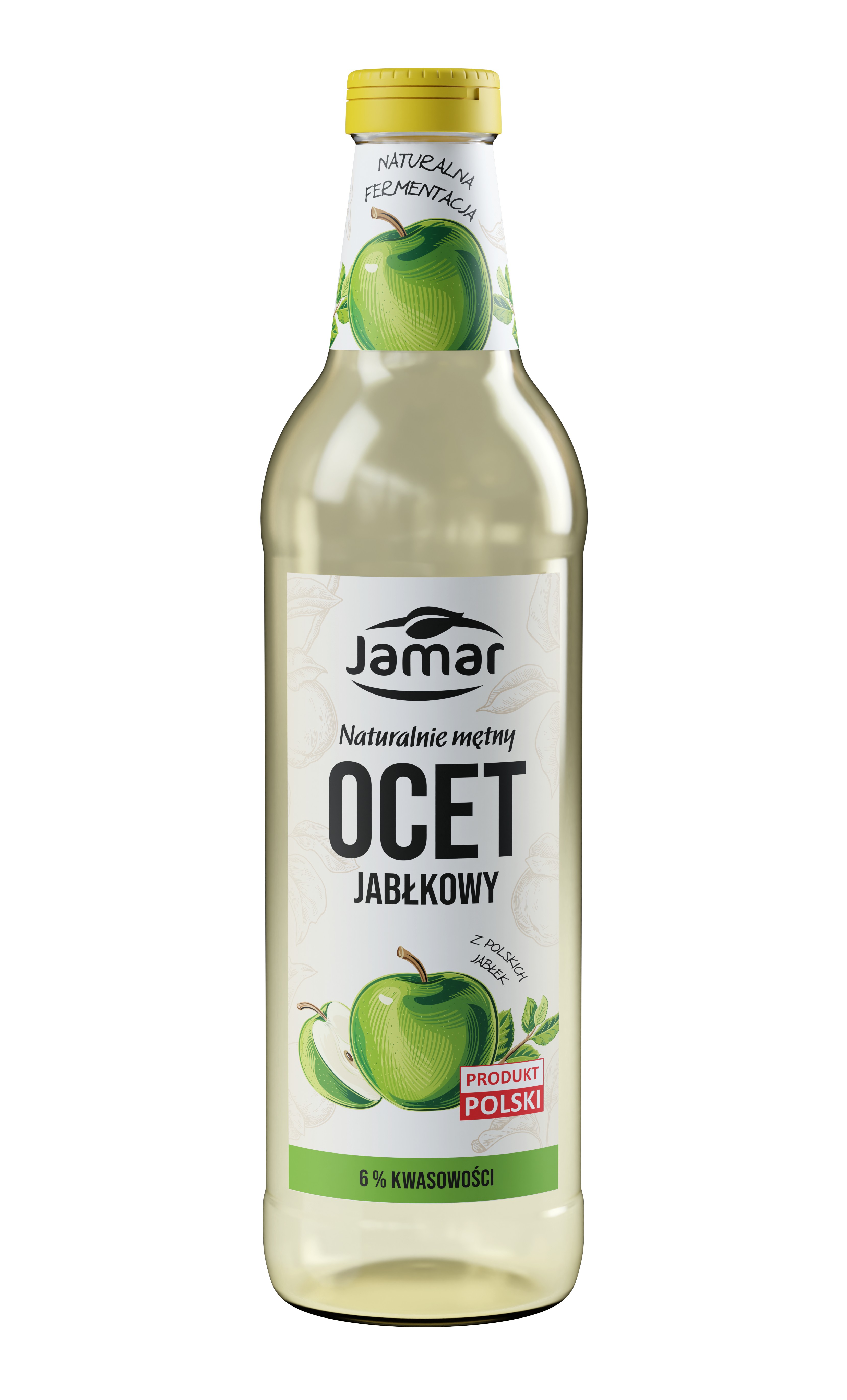 Jamar Naturalnie Mętny Ocet Jabłkowy 500Ml