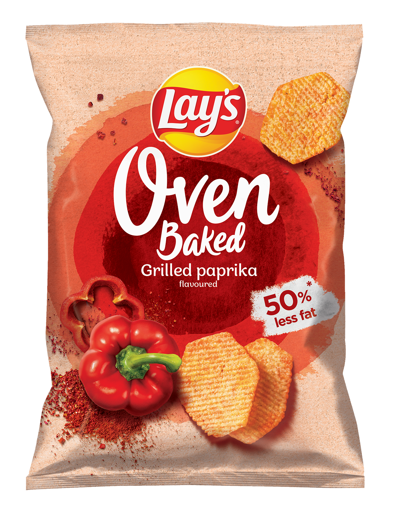 Lay'S Oven Baked Grilled Paprika 110G