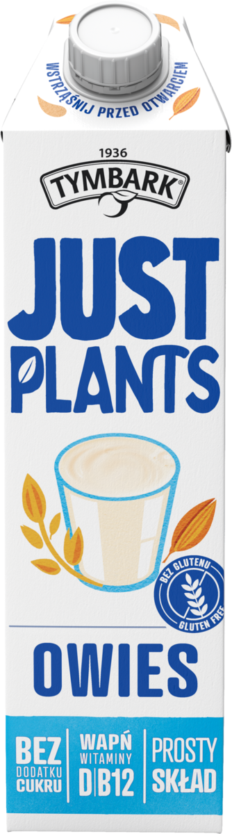 Tymbark Just Plants Owies 1L