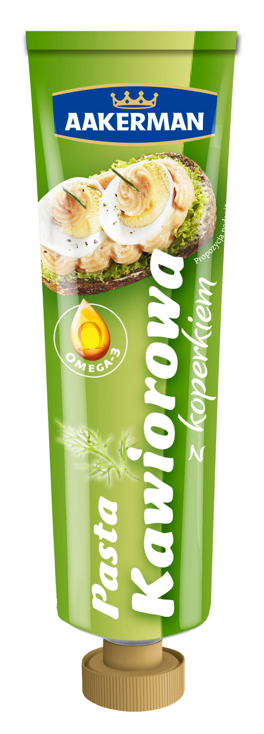 Pasta Kawiorowa Z Koperkiem 100 G Aakerman