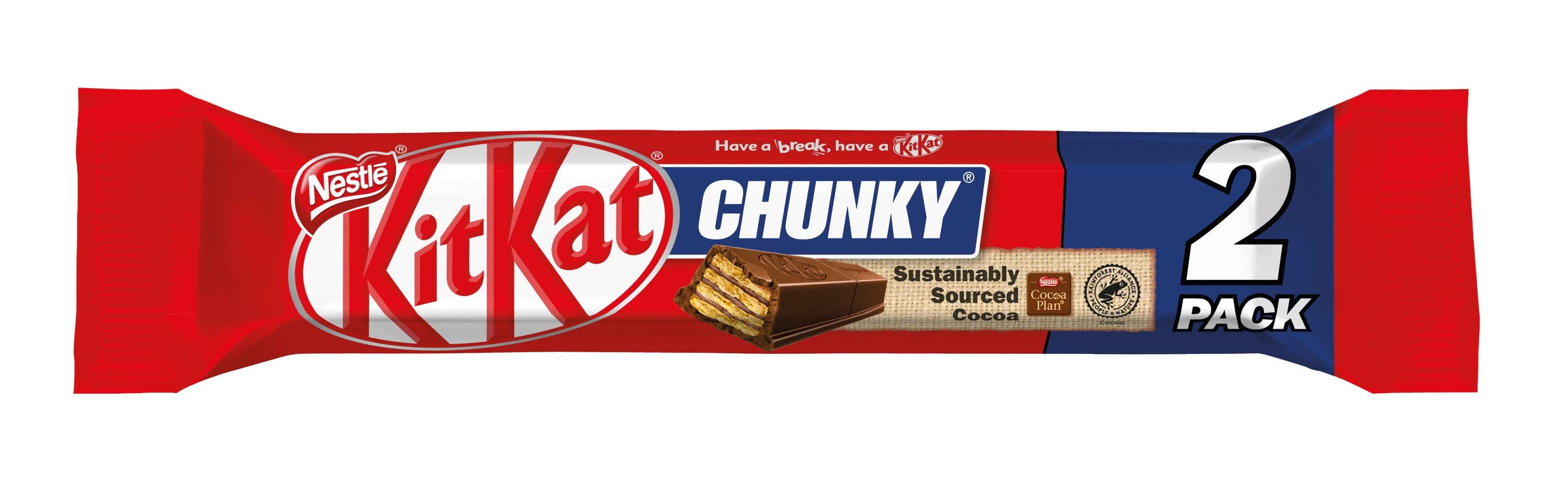 Kitkat Chunky 2-Pack 64G