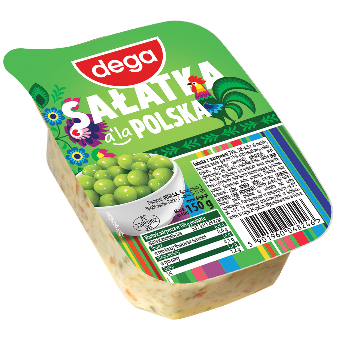 Dega Sałatka A'La Polska 150 G
