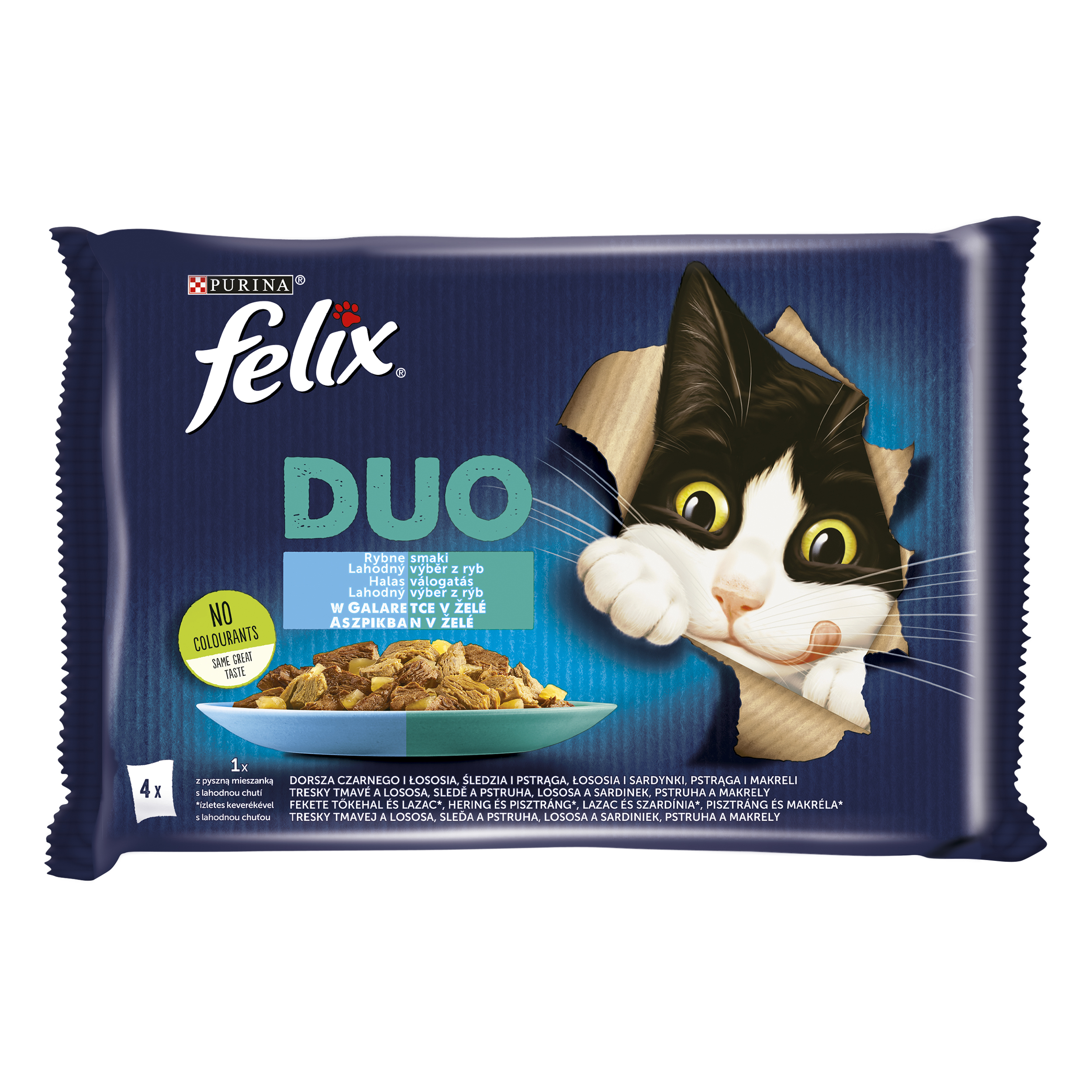 Felix Fantastic Duo Mp Ryba 4X85G = 340G
