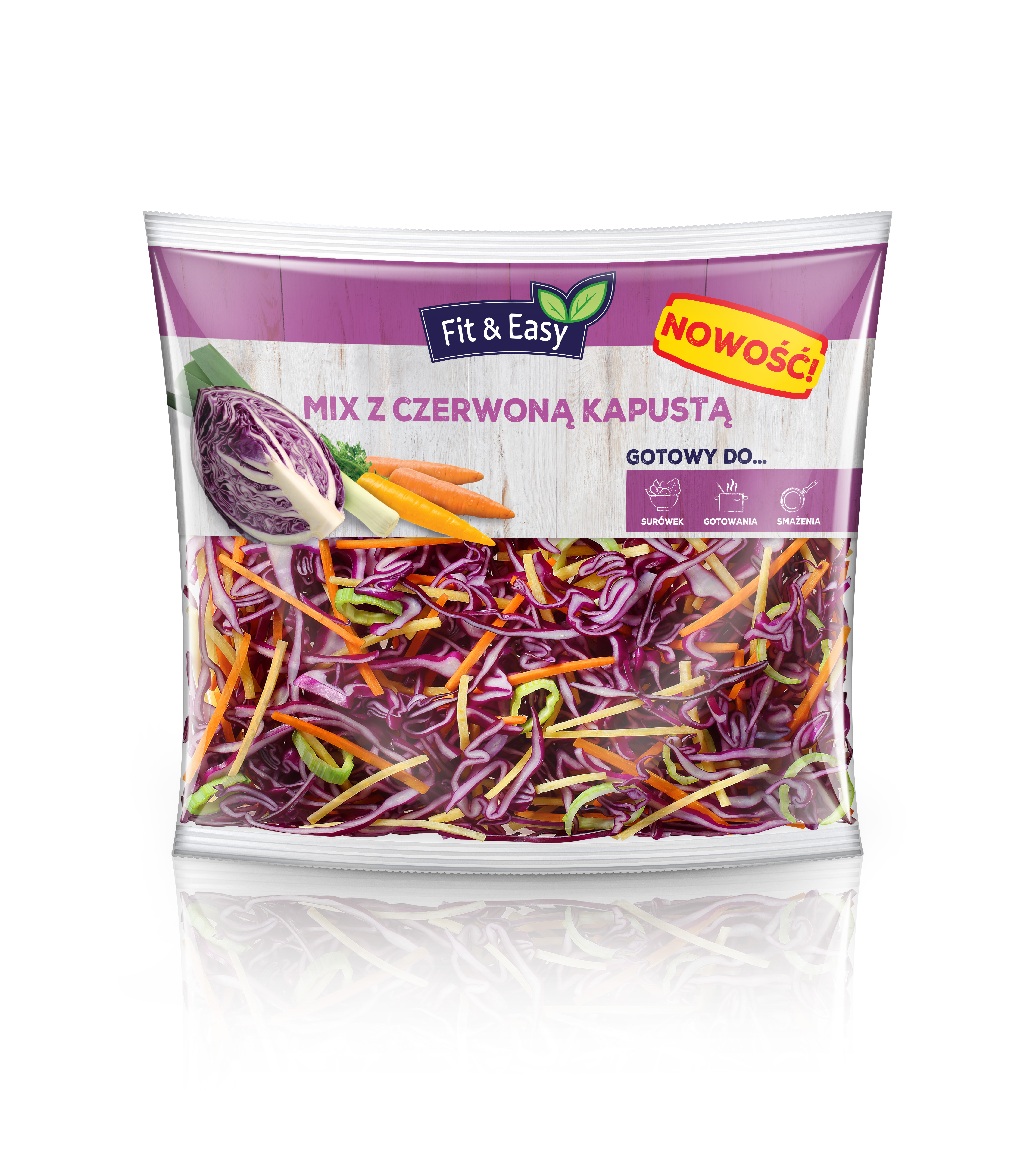 Mix Z Czerwoną Kapustą Unia Europejska 250G Fit&Easy