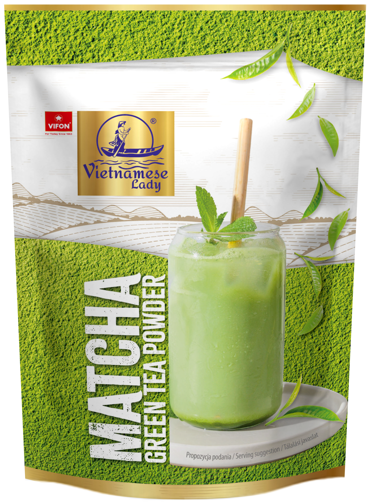 Matcha Sproszkowana Zielona Herbata 50G Vietnamese Lady
