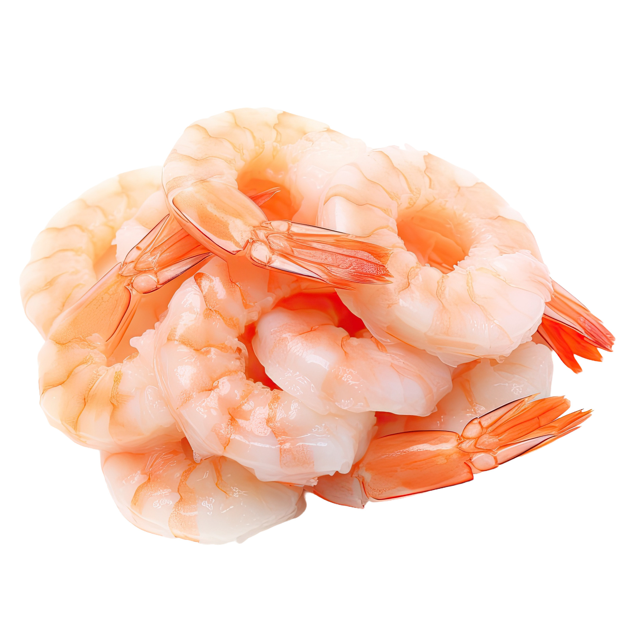 Freezco Krewetki Vannamei Blanszowane, Obrane 31-40Pcs/Lb 0,75Kg/1Kg 25% Glazury Mrożone Iqf
