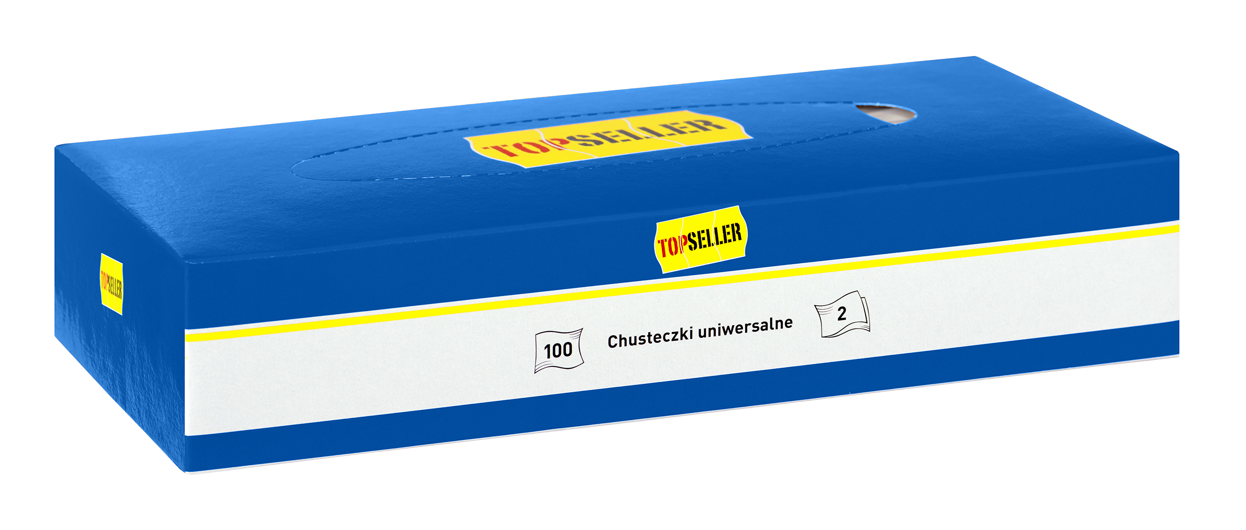 Topseller Chusteczki Uniwersalne 2-Warstwowe 100 Szt.